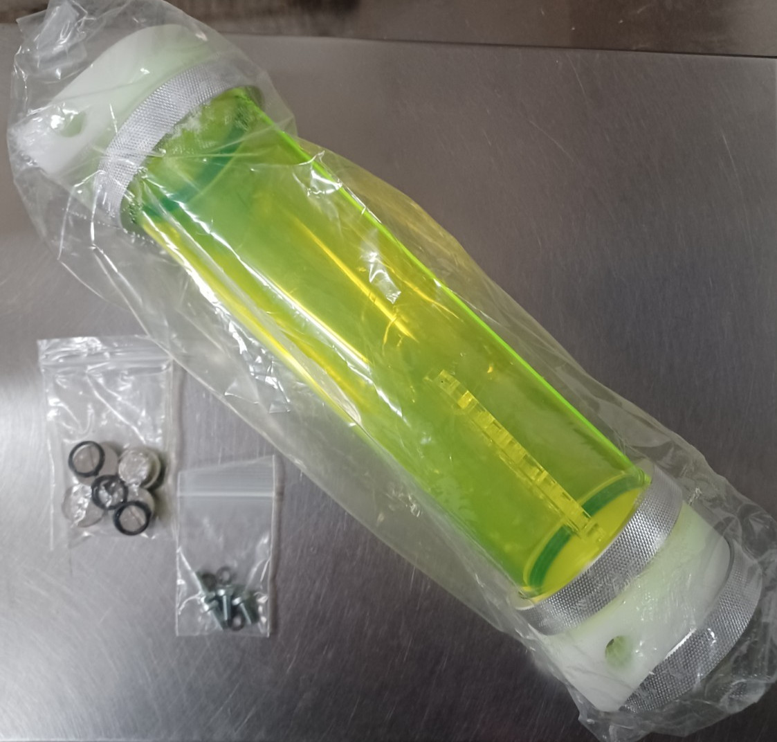 PrimoChill CTR Compression Tube Reservoir System Phase 2 D5 240MM UV GREEN