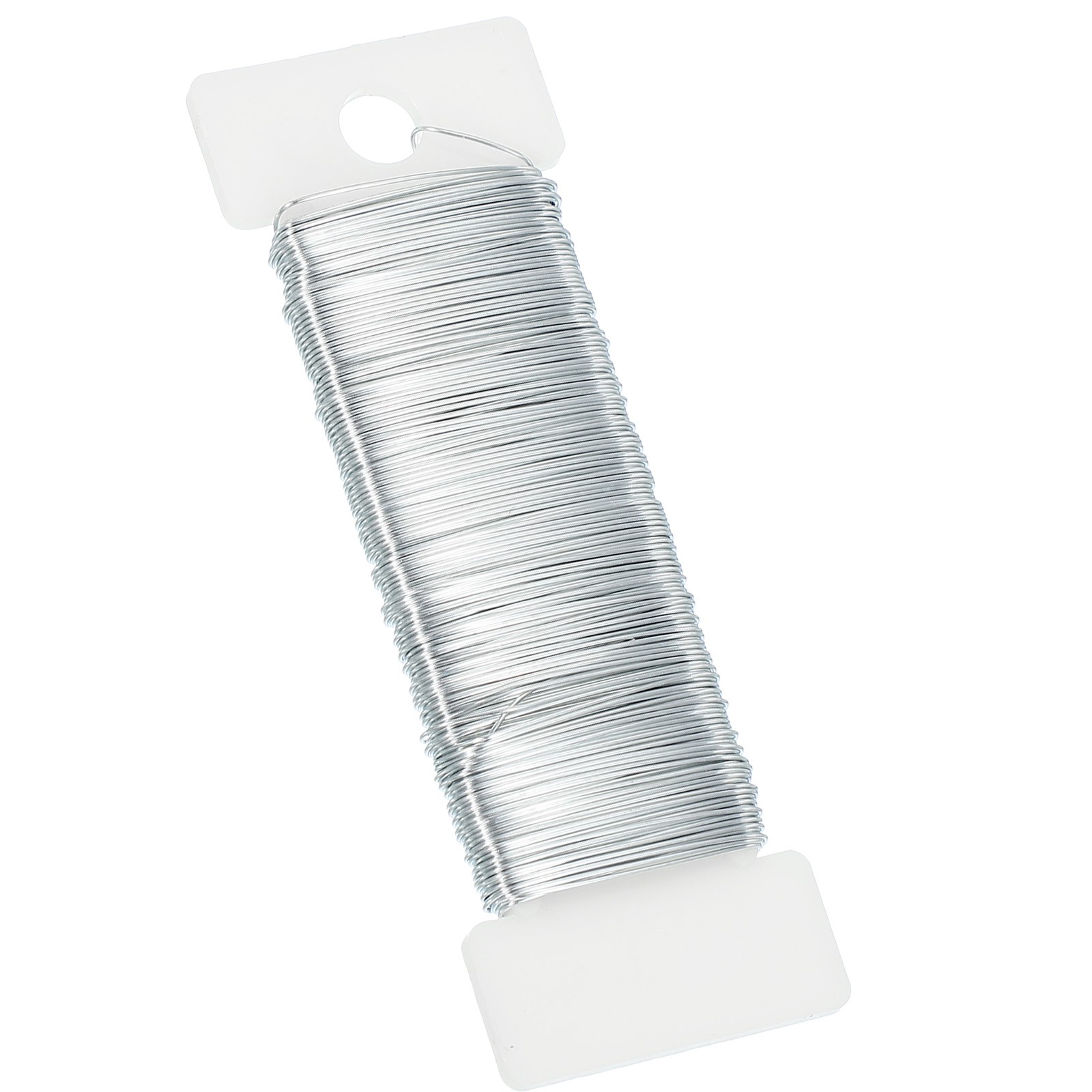 38 Yard Floral Wire Flexible Paddle Wire 24 Gauge Florist Wire Silver