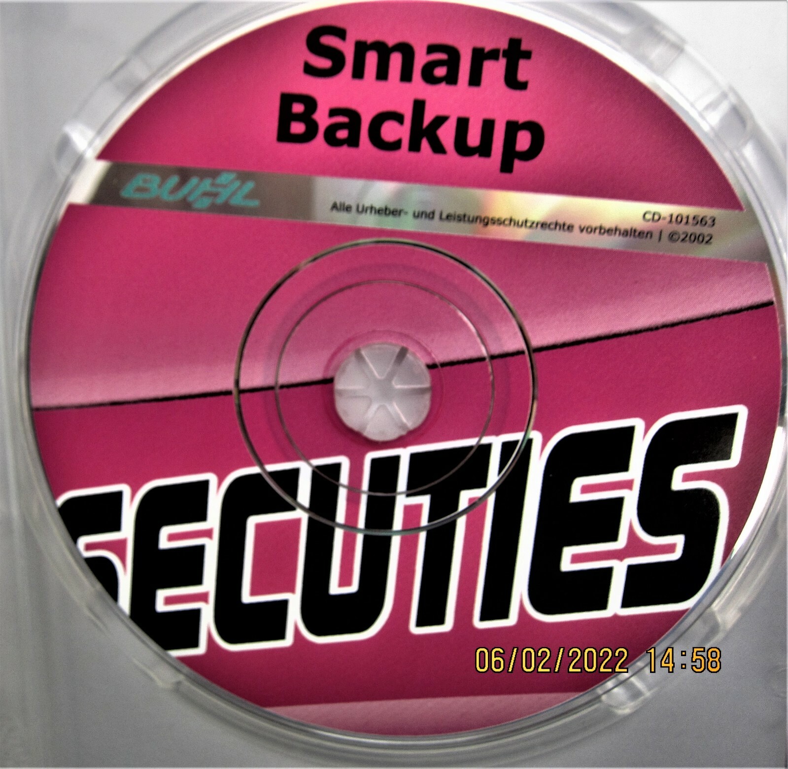 CD-ROM / Secuties / Smart Backup / Sicherheits Utilities / Buhl / 2002