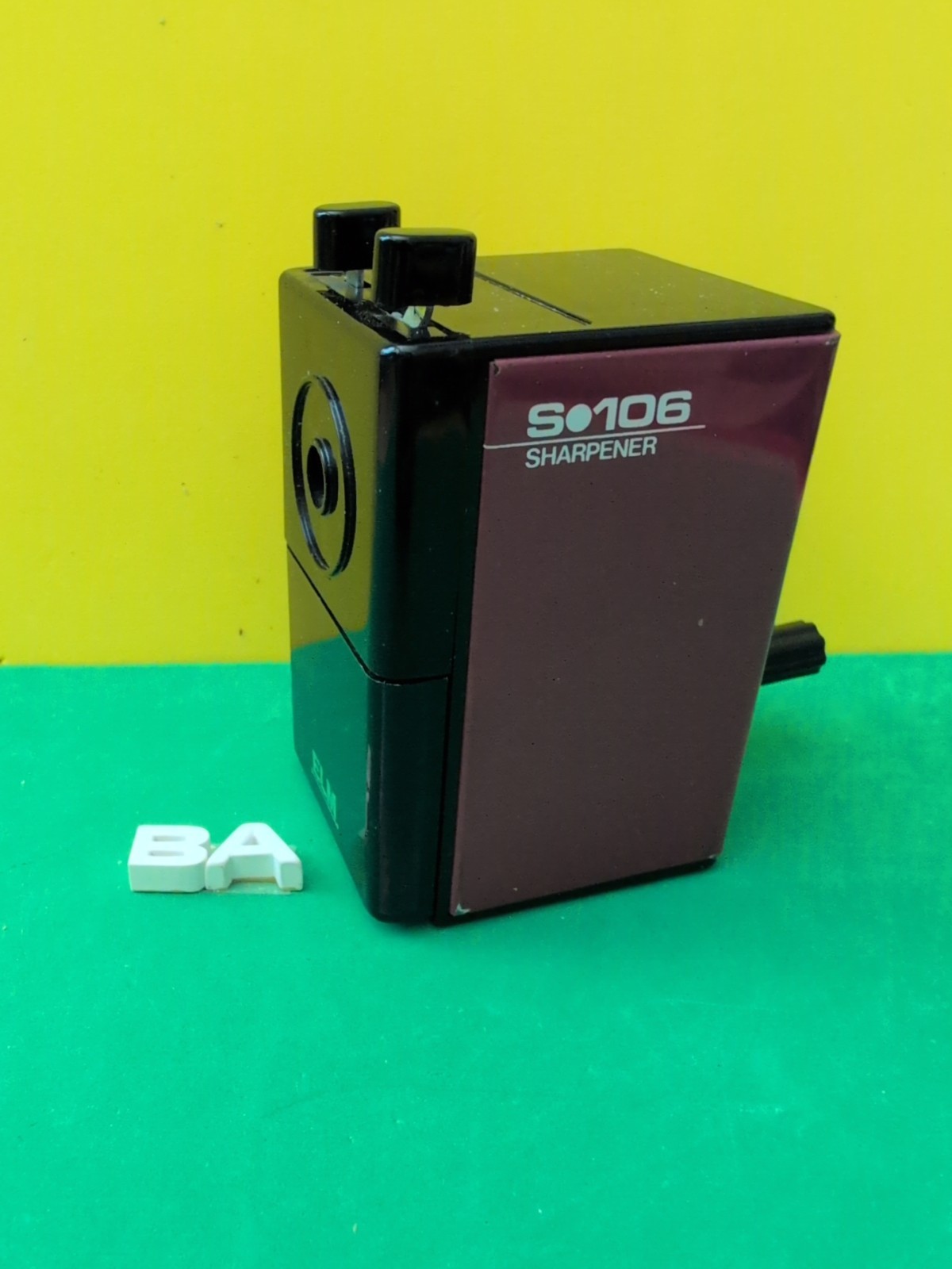 ELM S106 Manual Pencil Sharpener Made in Japan Excellent Condition