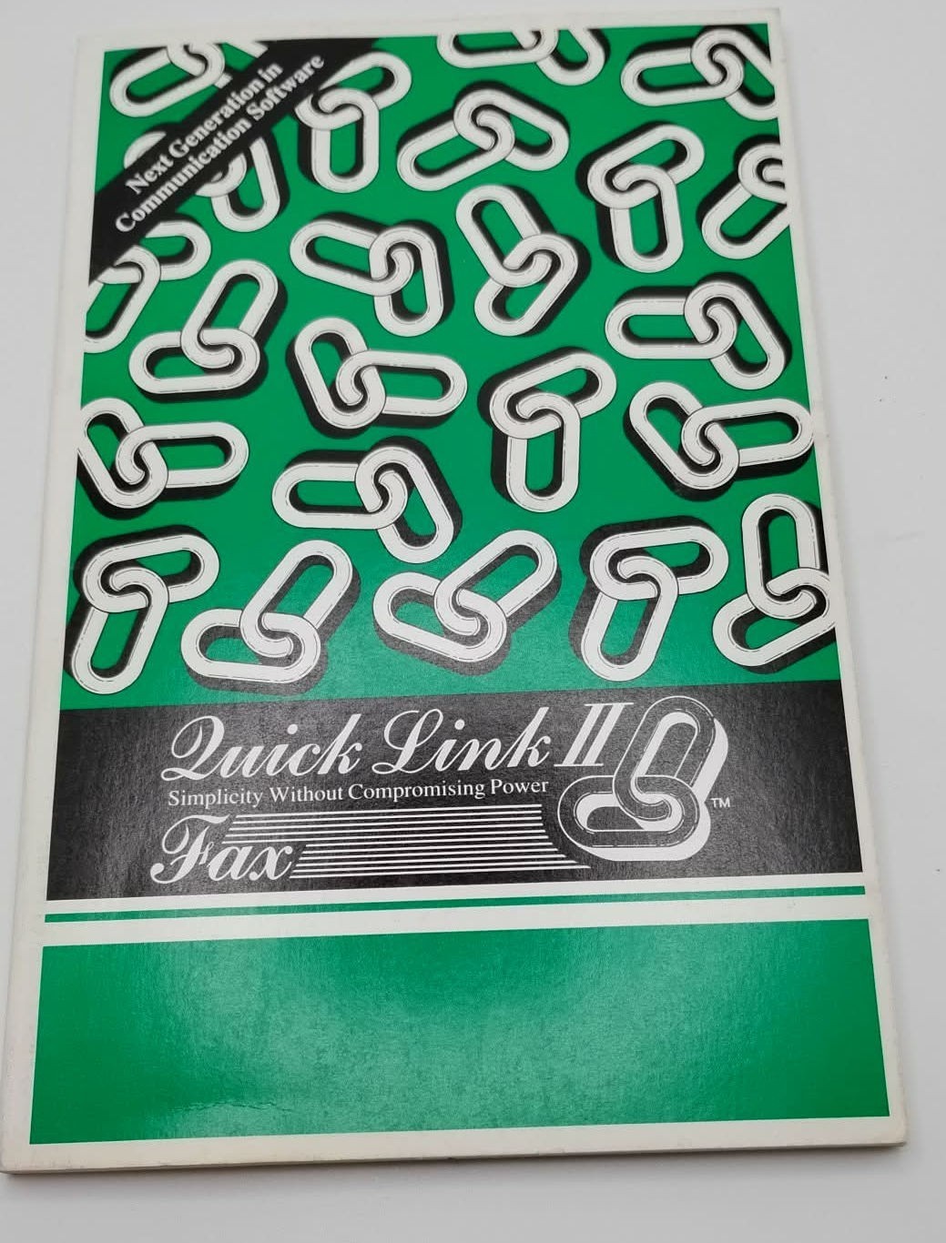 1990-1991 Smith Micro Software Quick Link II Fax User Guide IBM and Compatible