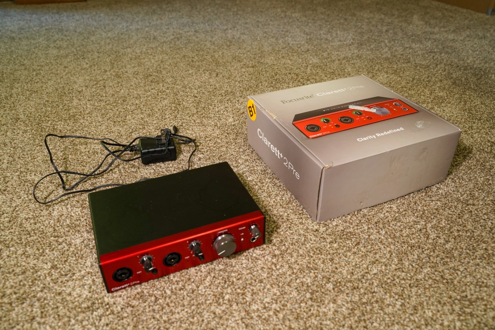 Focusrite Clarett+ 2Pre USB Audio Interface