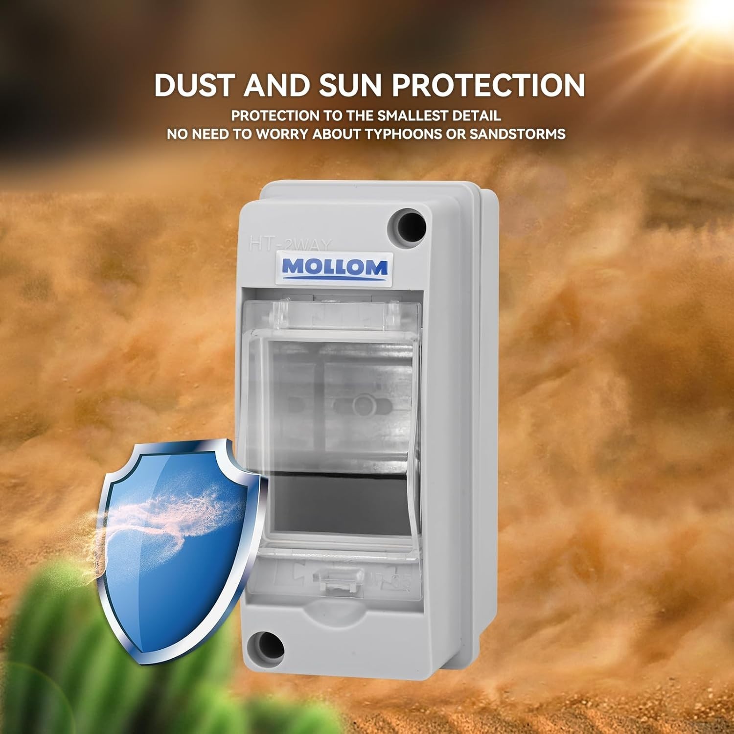 High-Performance 1000V 30A Solar Disconnect Switch & Breaker Box