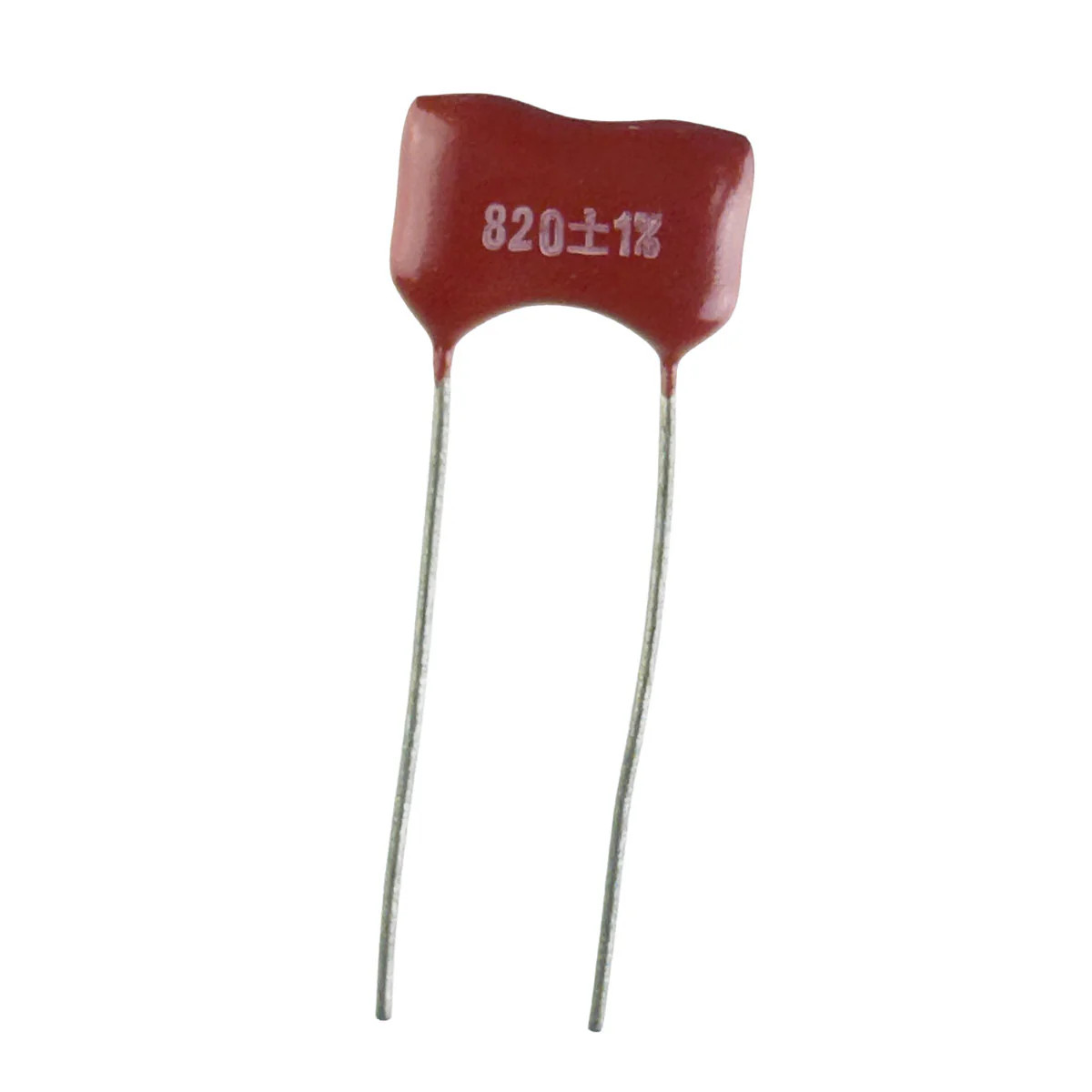 G29244E ~° (Pkg 2) Precision 820pF 500V 1% Tolerance Silver Mica Capacitor