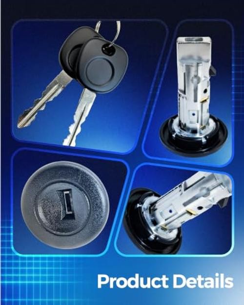 Ignition Switch with Key, Ignition Lock Cylinder Compatible with Chevrolet