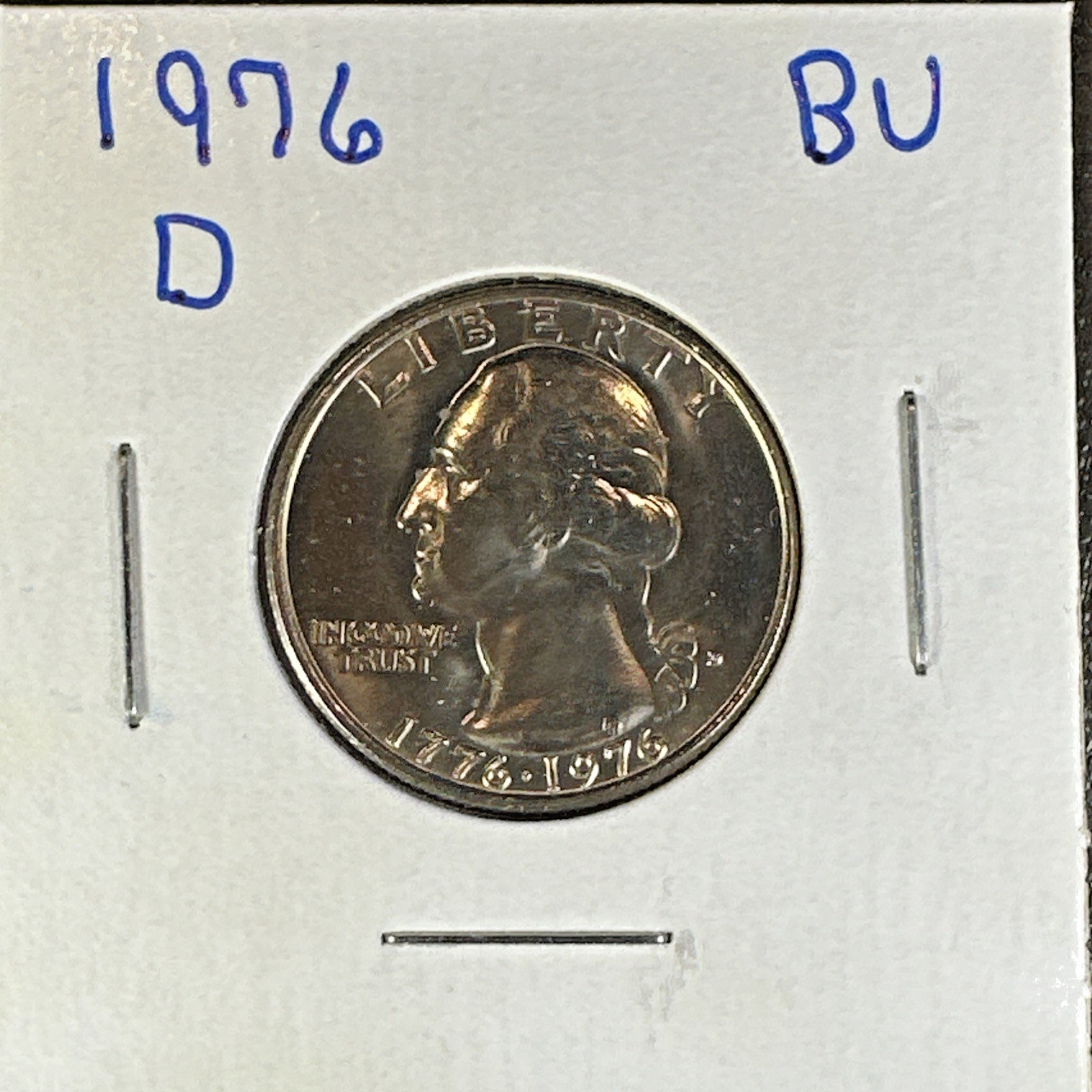 1976-D Washington Quarter BU (Brilliant Uncirculated) Denver Mint