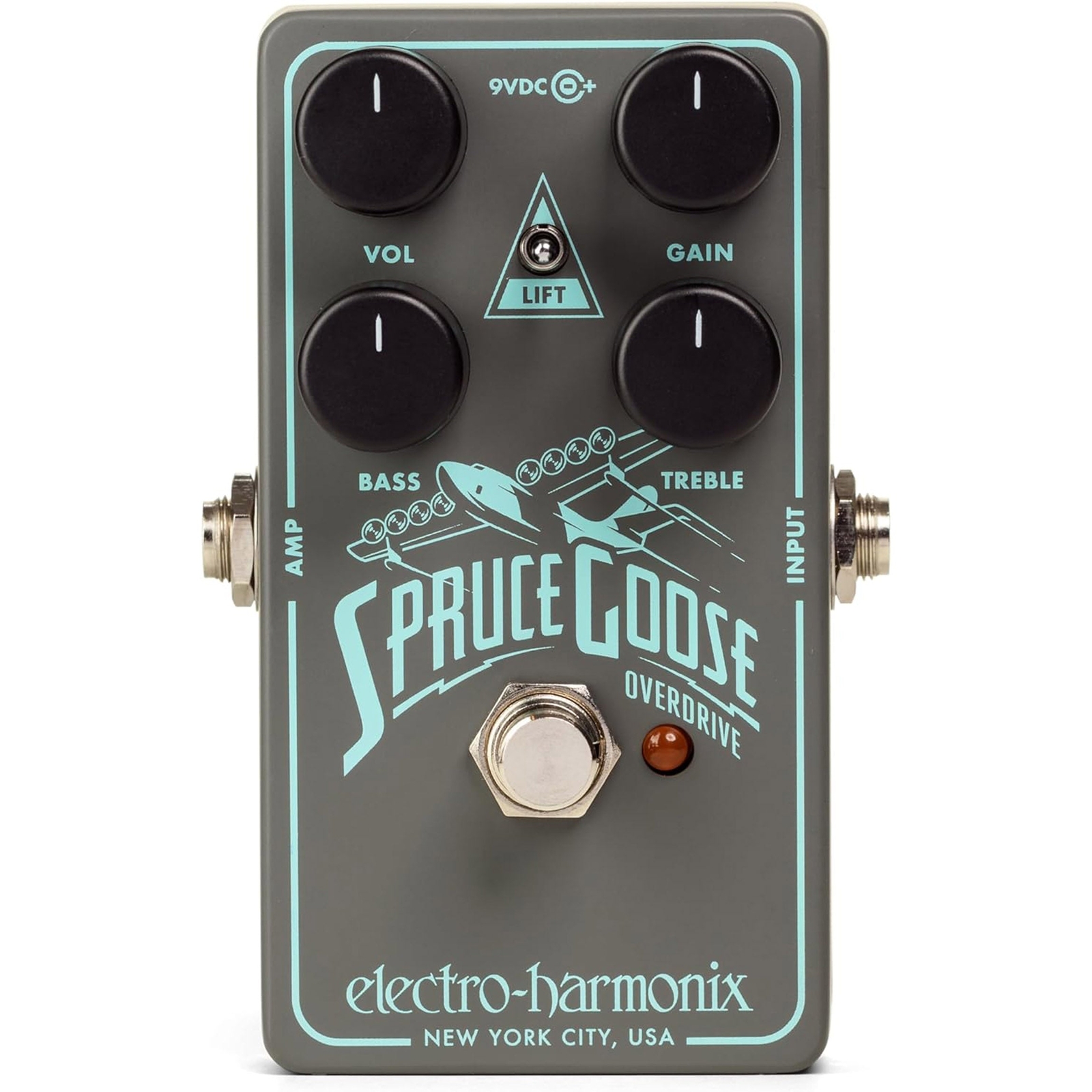 Electro Harmonix Spruce Goose Overdrive Effects Pedal