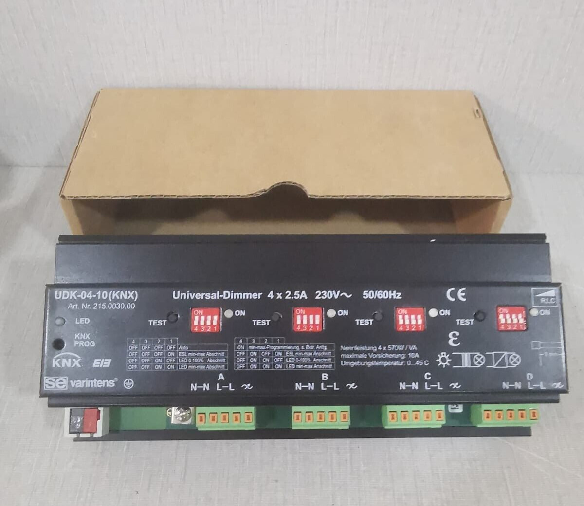 Varintens  UDK-04-10 (KNX) Universal Dimmer