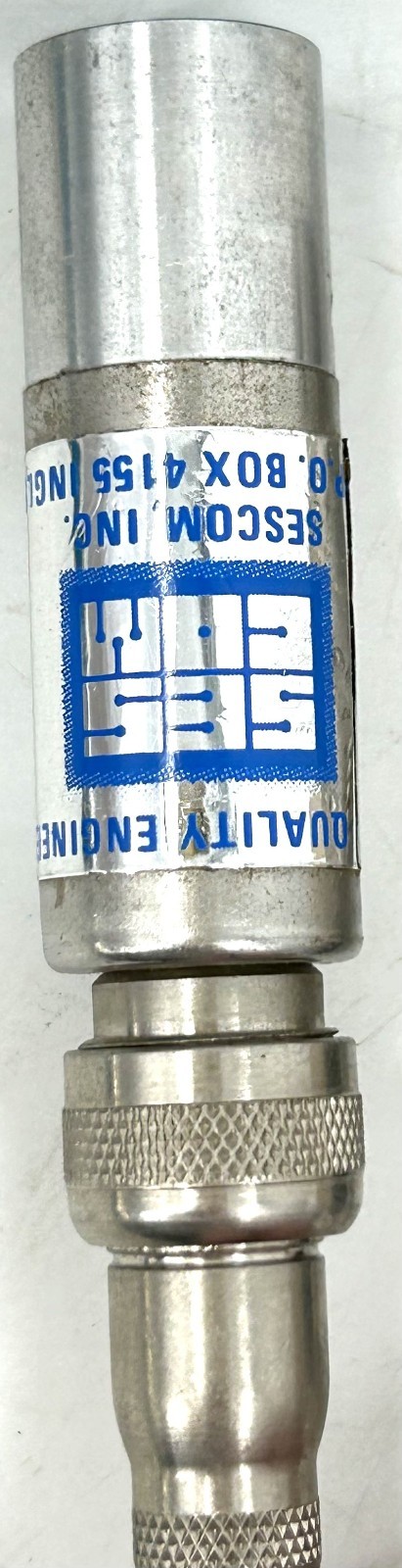 Vintage Sescom TR-118 XLR Microphone Cable Connector