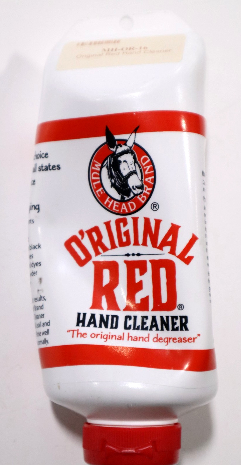 16 oz. ORIGINAL RED HAND CLEANER          MHC-OR-16