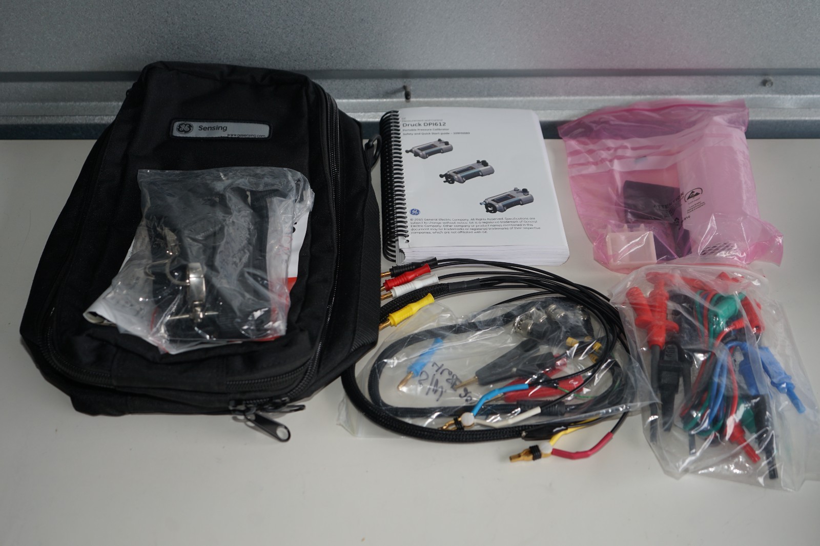 ^ GE Druck DPI 612 Bag & Accessories (Calibrator Not Included) #X7201