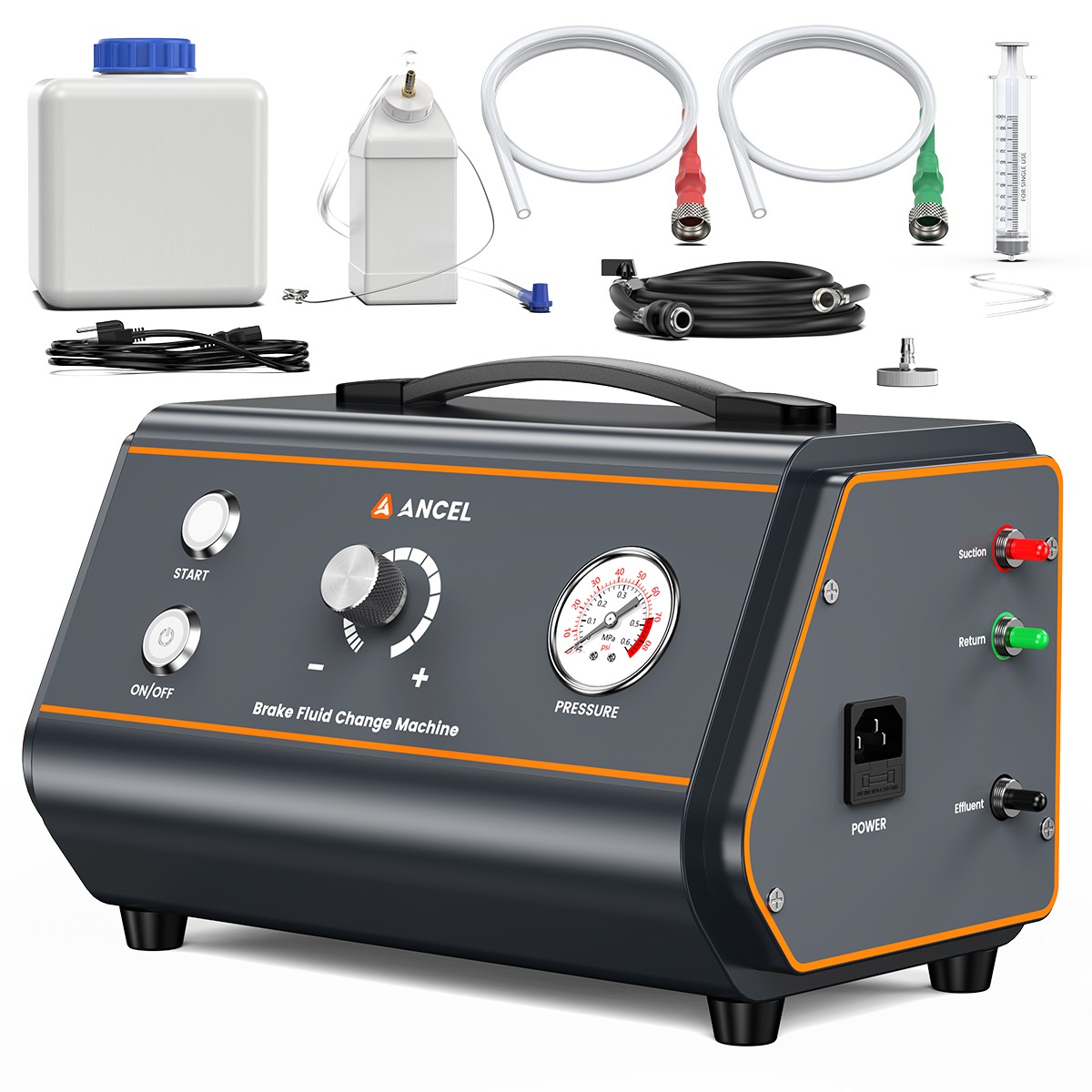 ANCEL BR1000 Auto Brake Fluid Bleeder Oil Exchanger Machine Kit for Car Truck