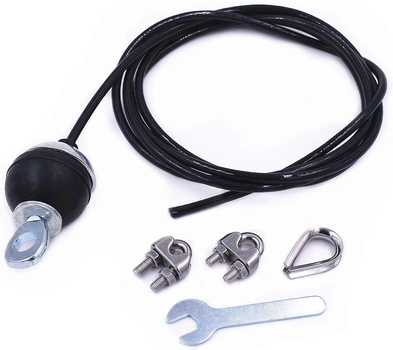 Fitness Gym Replacement Cable Pulley Thick 5mm Heavy Duty Steel Wire Rope for