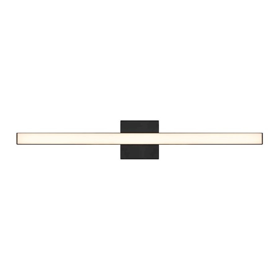 Craftmade Trim 1 Light 30" LED Vanity, Black/Frost Acrylic - 10130FB-LED