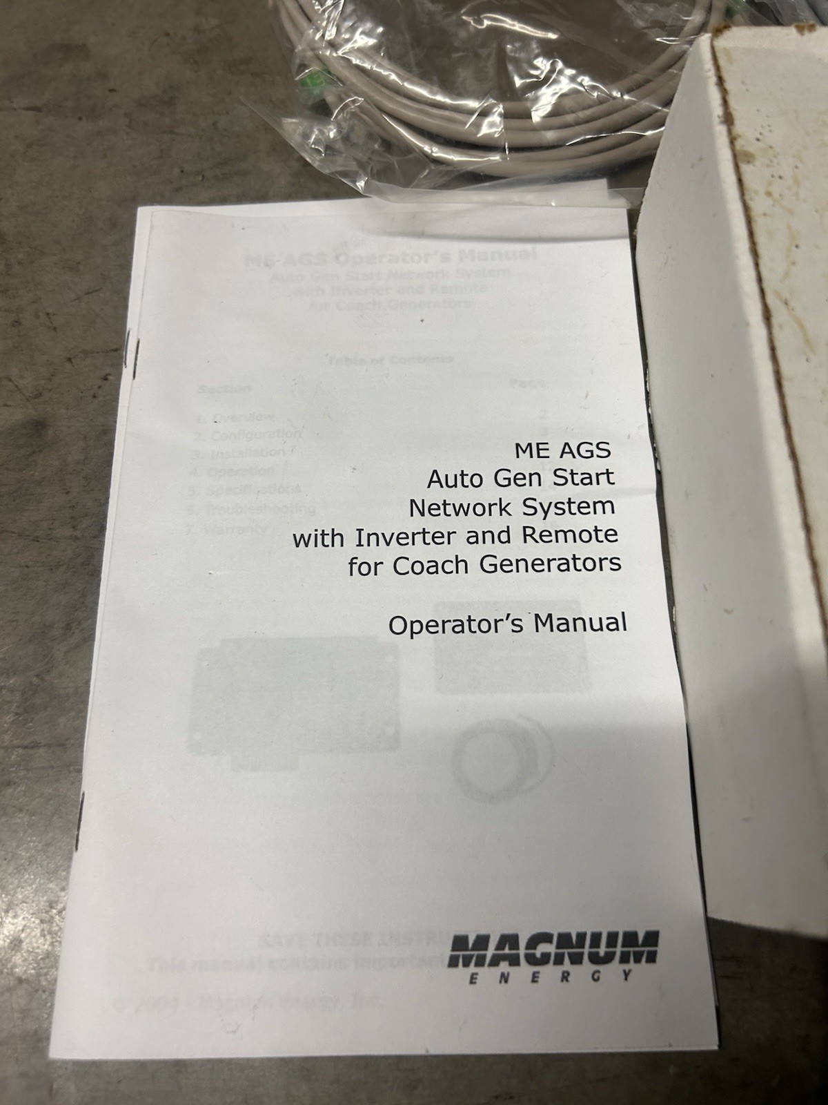 Magnum ME‑AGS‑S Standalone Automatic Generator Start Module for ME/MS Systems