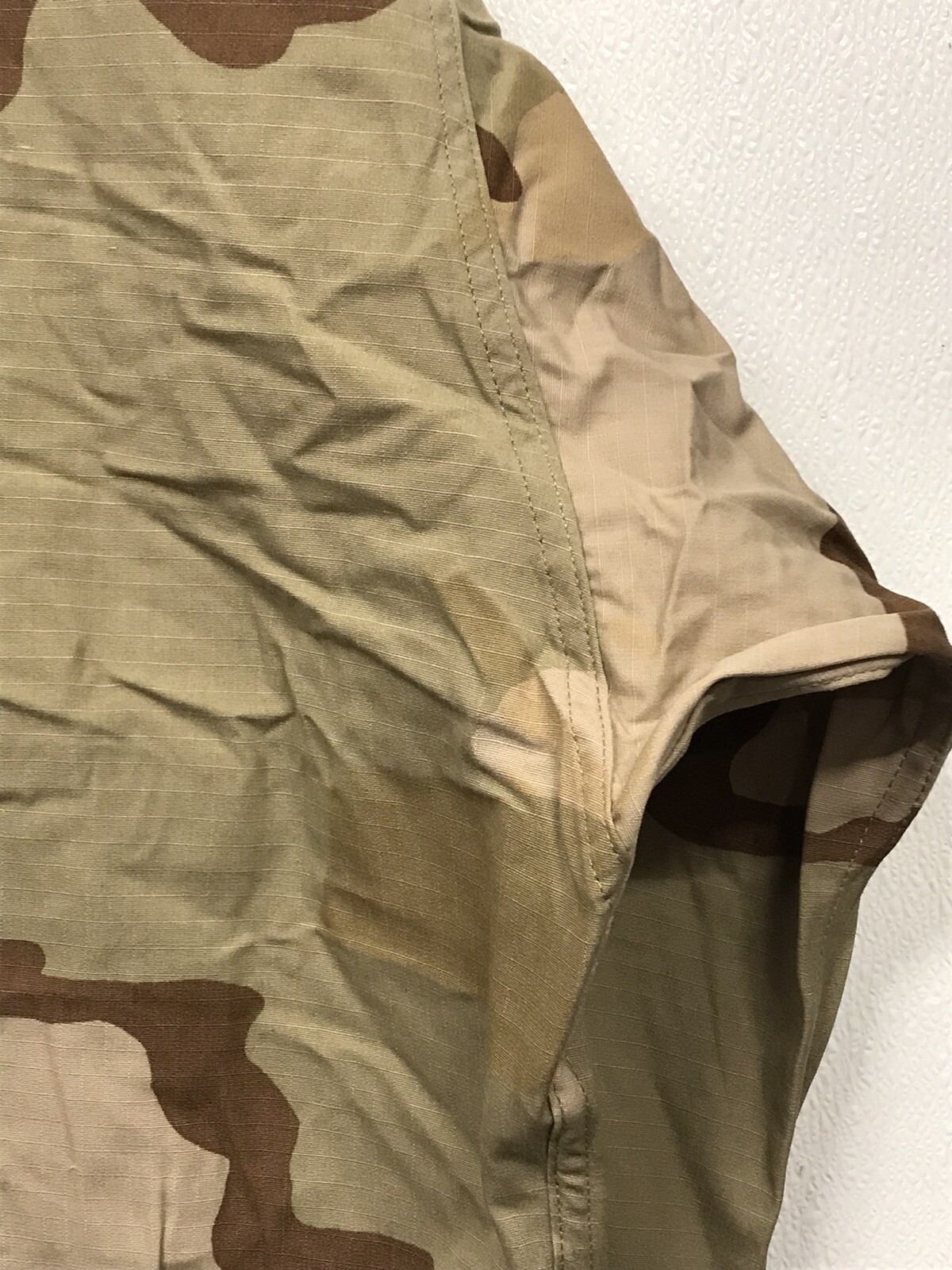3 Color Desert BDU Combat Coat USGI 50/50 NYCO Ripstop X Large Long