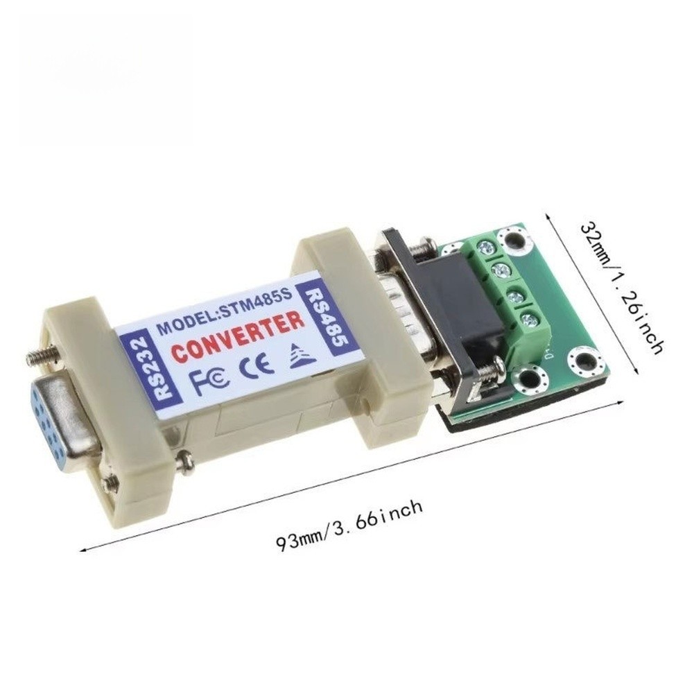 Passive RS232 to RS485 Serial Port Converter Adapter with Long Range Support