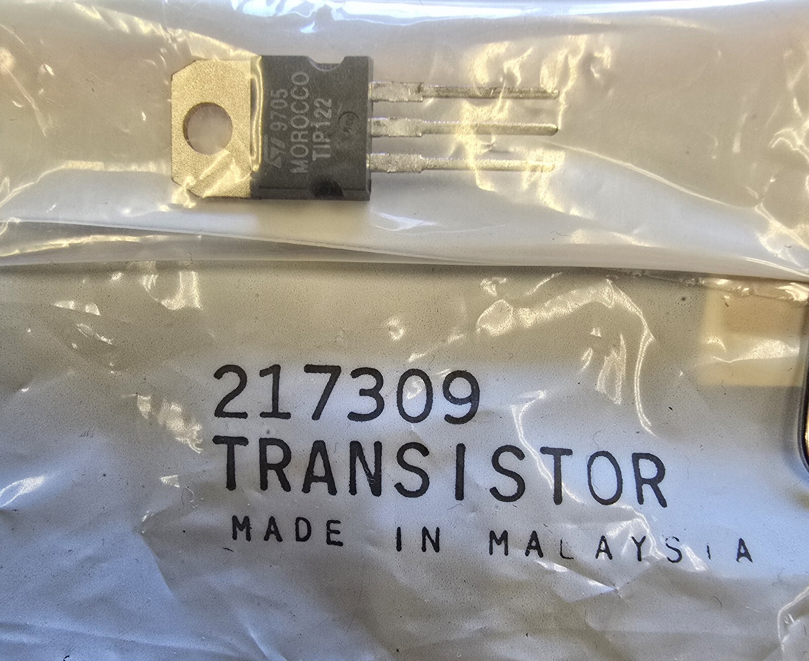RCA 217309 Transistor * NEW in OEM PACKAGE *