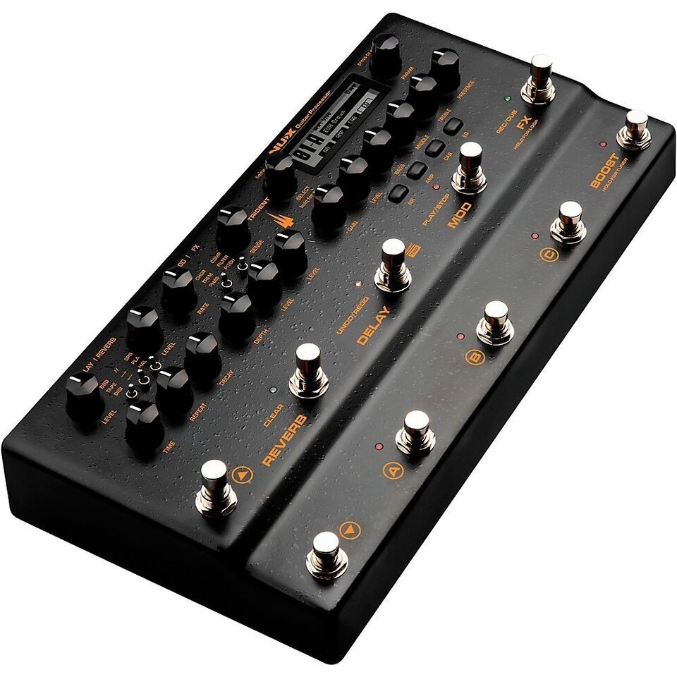 NUX TRIDENT NME-5 Guitar Processor With Amps, IR Loader, FX, Phrase Looper Black