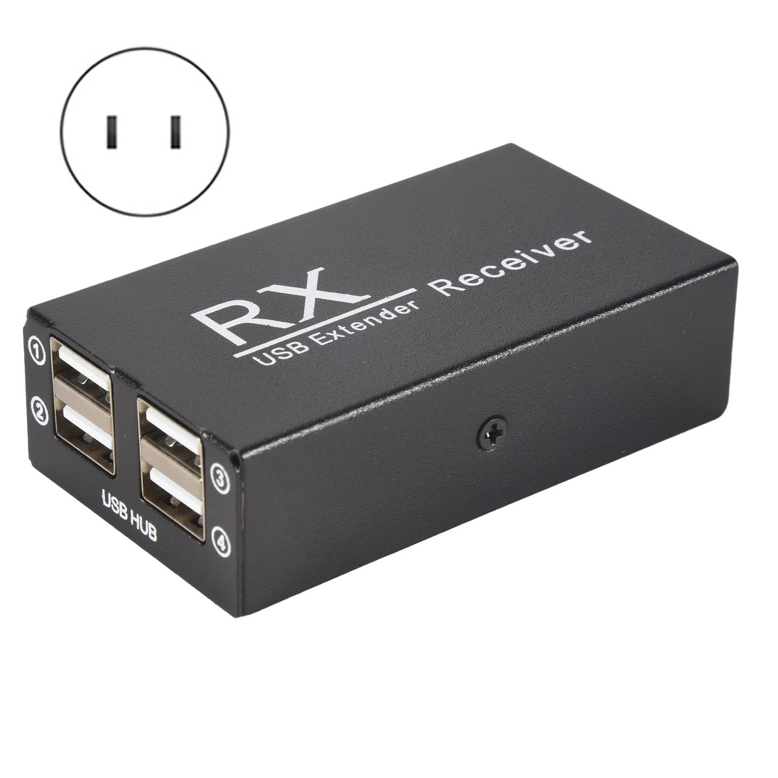 120M USB Extender 4 Port USB1.1 Hub Extender over RJ45 Ethernet USB UTP8168