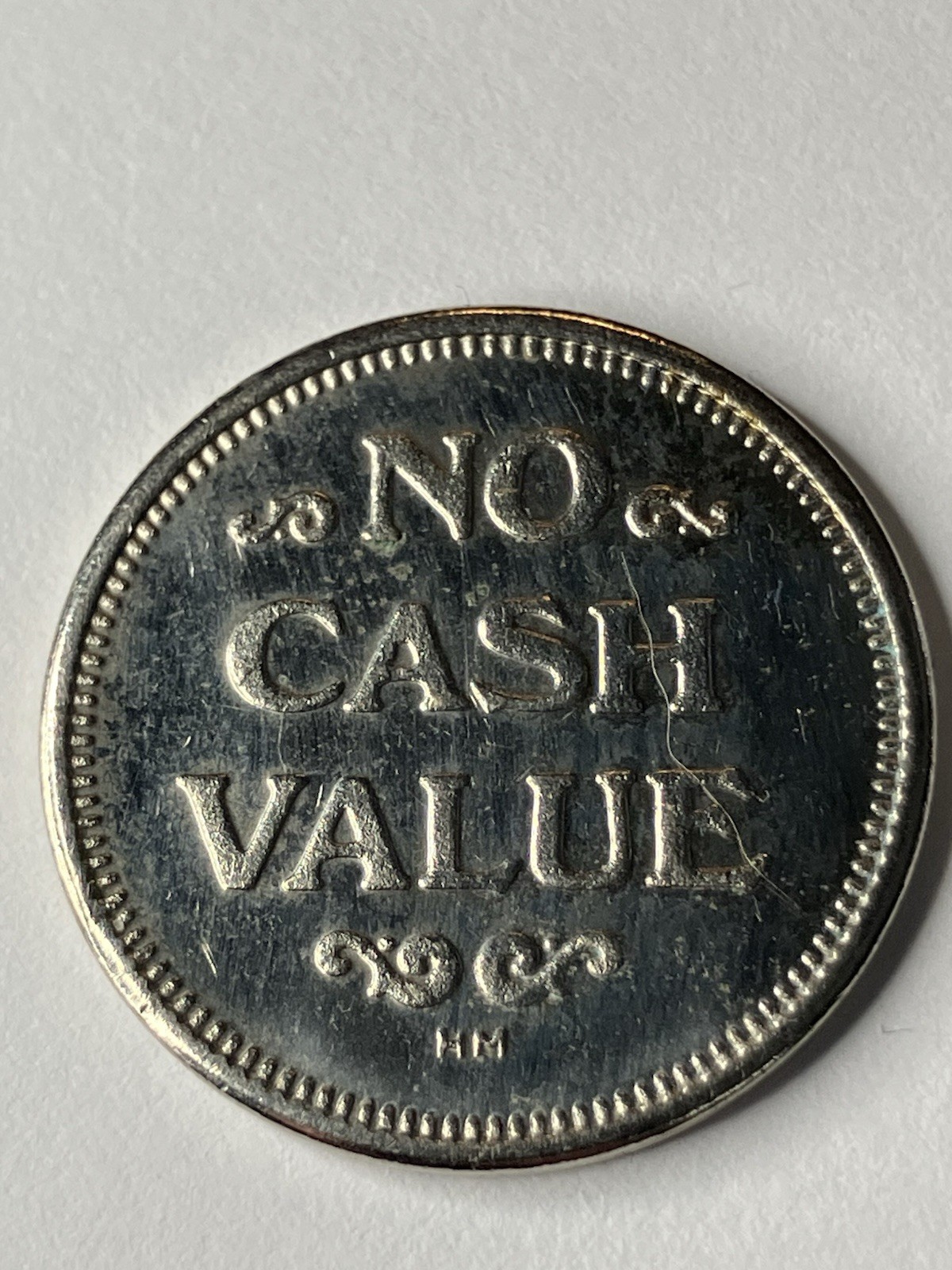 Blackbeard’s Cabe Arcade Token Brass Defunct Las Vegas Nevada #uh2