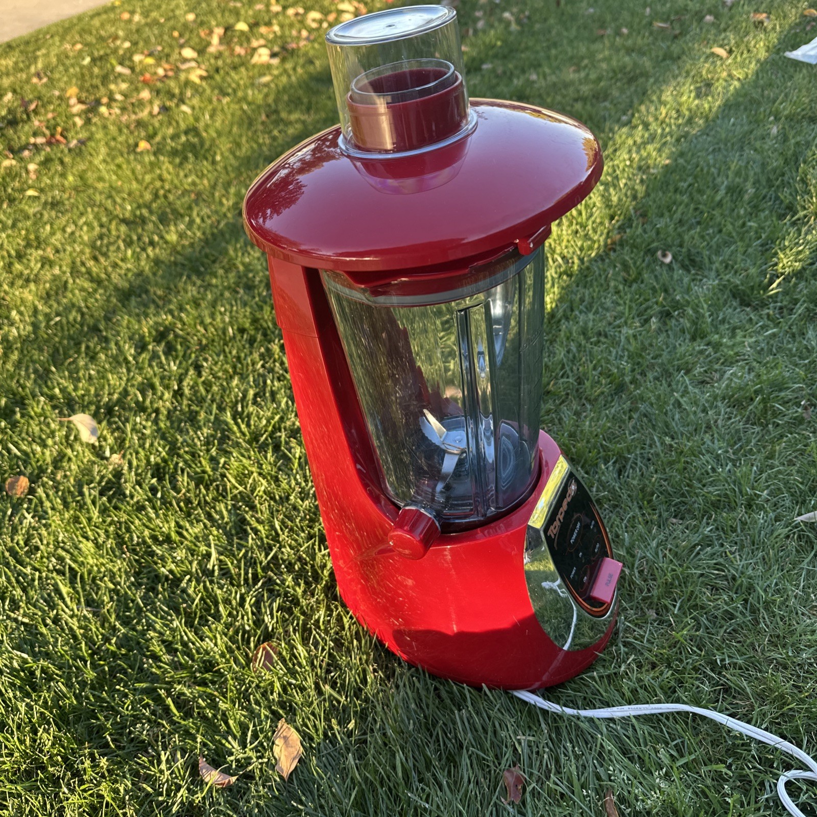 Vtg Red Torpedo Model 8337 Multi-Purpose Table Top Blender Juicer
