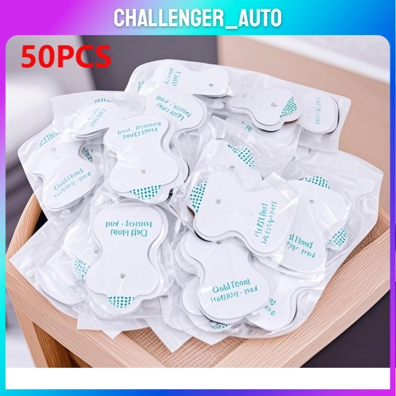 For Massager & Electrode Pads TENS Unit 50PCS Snap On Replacement Pads US