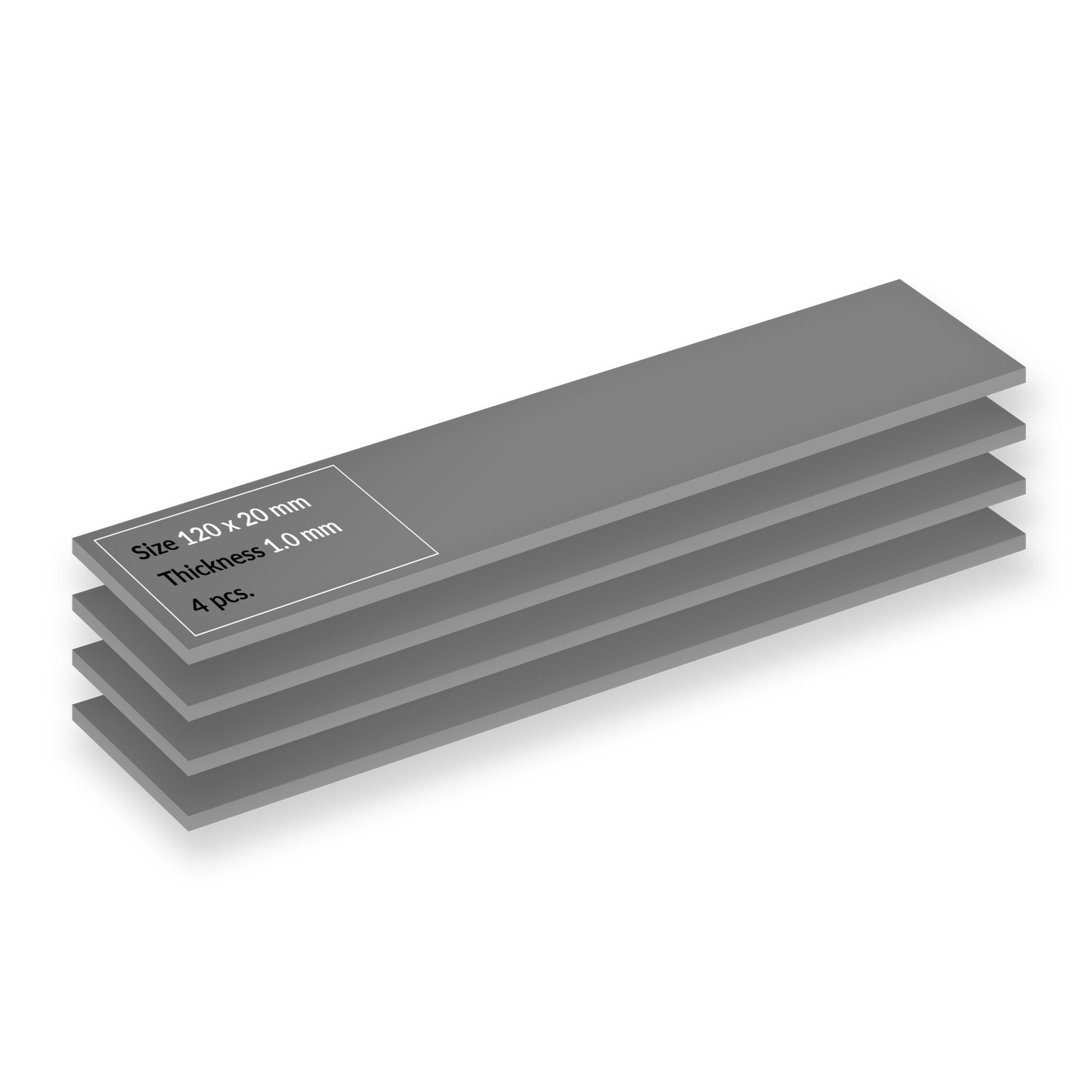 ARCTIC TP-4 Premium Performance Thermal Pad 120x20x1.0mm - ACTPD00066A