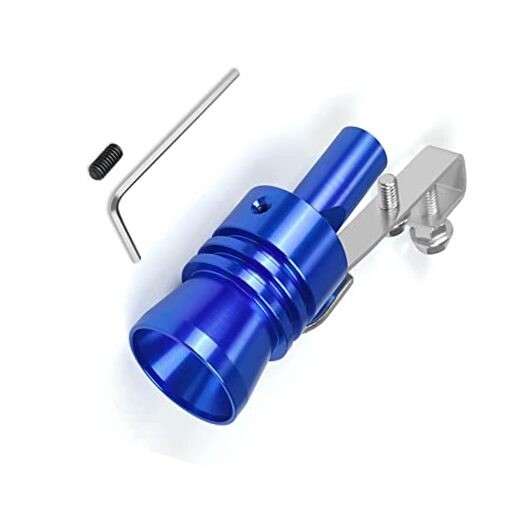 MEA CO005 Aluminum Alloy Universal Turbo Whistle,Turbo Sound Exhaust Muffler