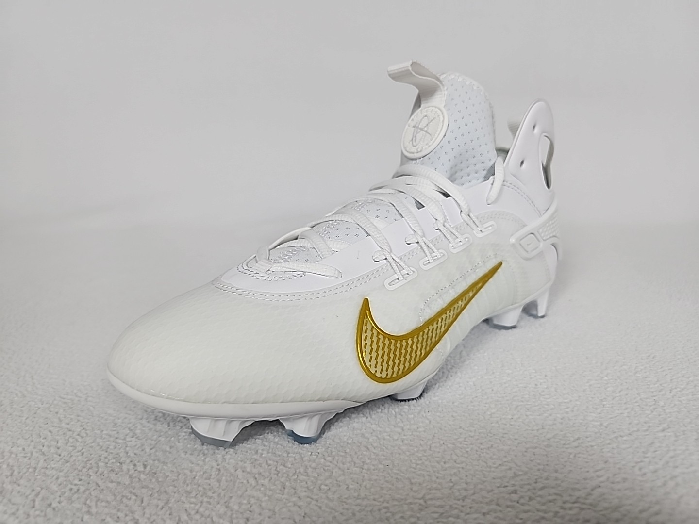 Nike Alpha Huarache 9 Elite Lacrosse Cleats Size 9-13 Men's White FD0088-100