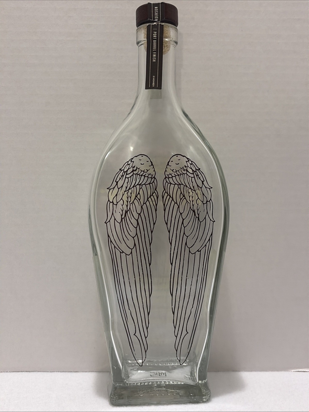 Empty Angels Envy Bourbon Straight Whiskey Empty Bottle & Cork Wings 750 ml
