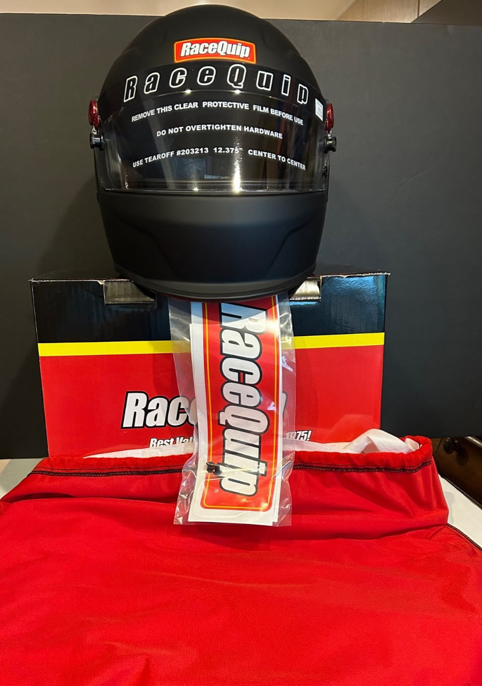 RaceQuip 296996 PRO20 Side Air Auto Racin Helmet XL Flat Black SA2020 NEW IN BOX