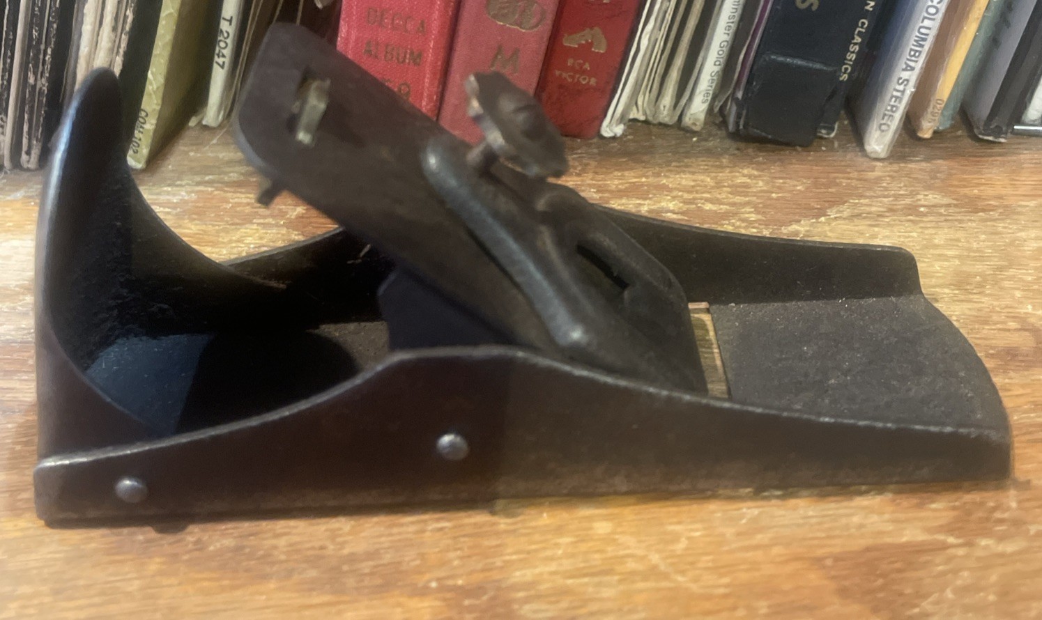Sargent Old 2204 All Steel Block Plane- Unusual Cap Type Early Model?