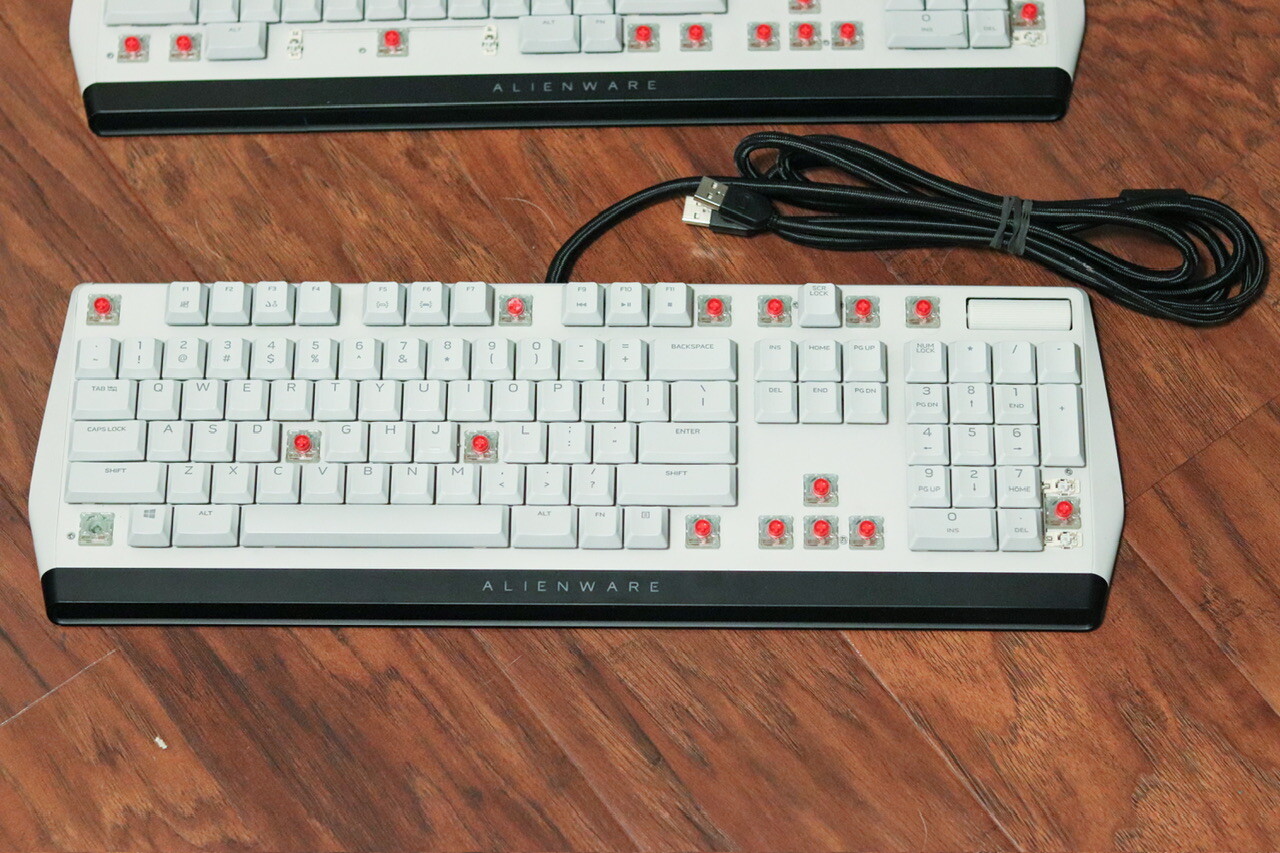 Alienware AW510K Backlit Gaming Keyboard Replacement Keys Keycaps