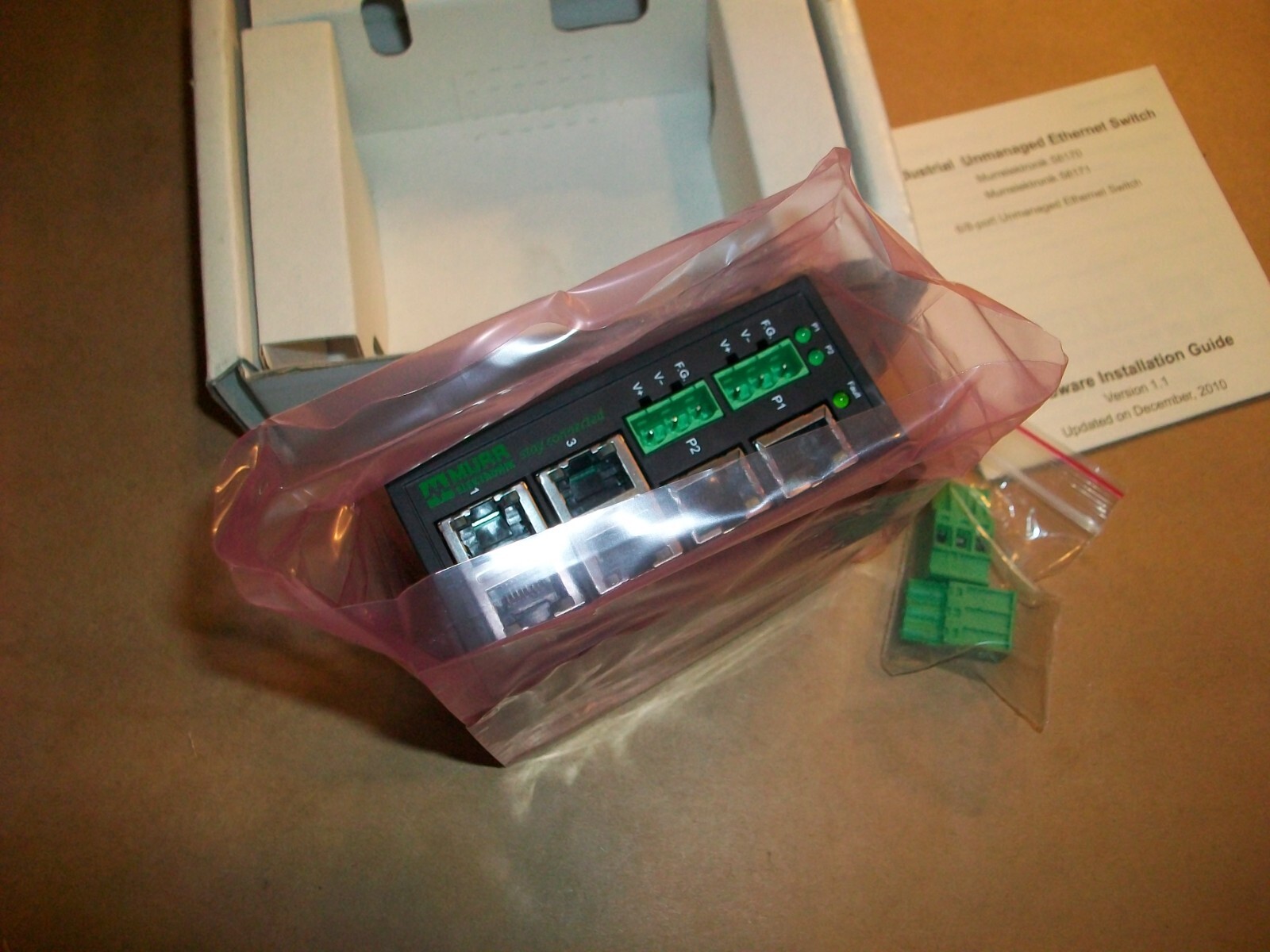Murr Elektronik Unmanaged Ethernet Switch 58170 NEW