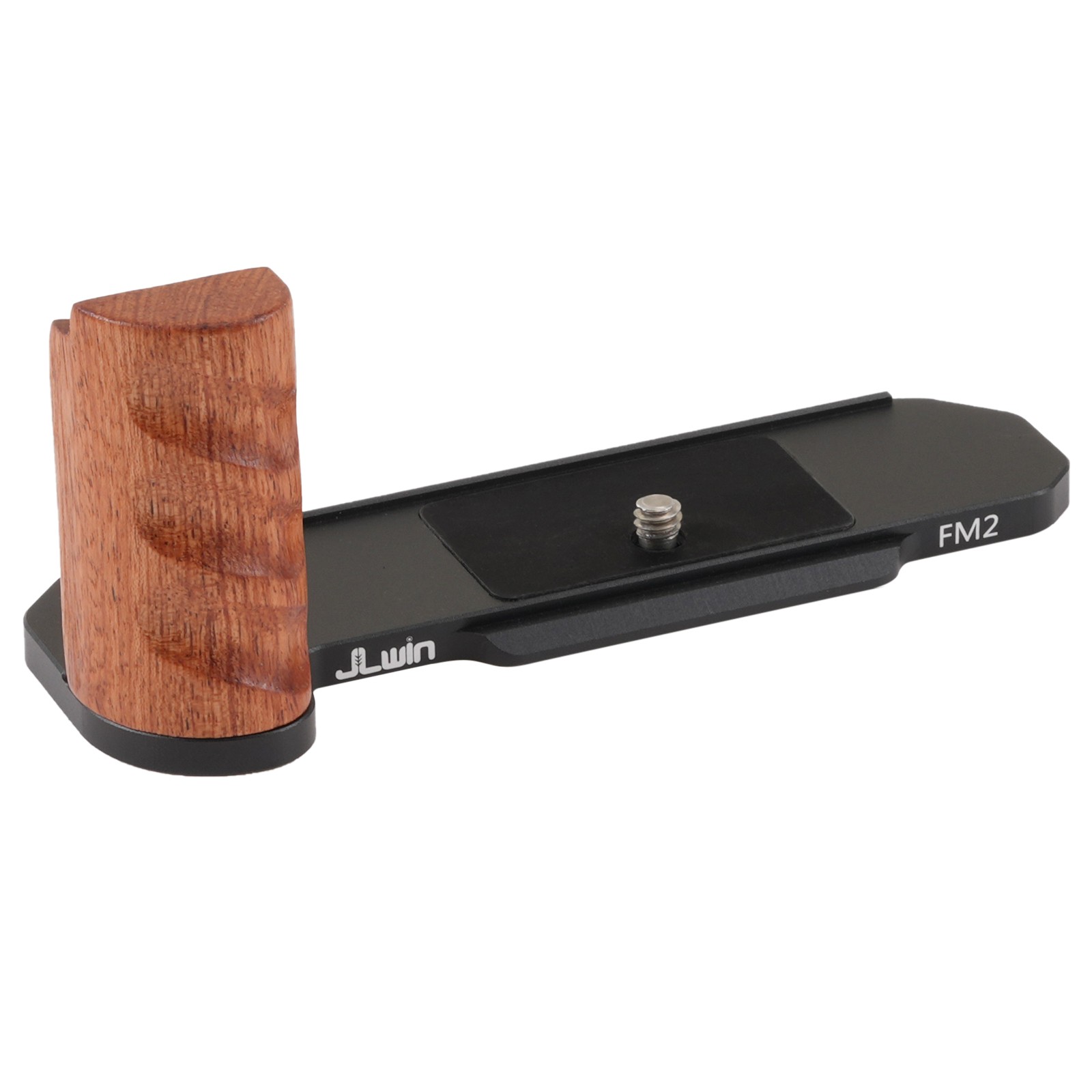 Wooden Vertical Handle Grip Quick Release L Bracket For Nikon FM2 Camera Black