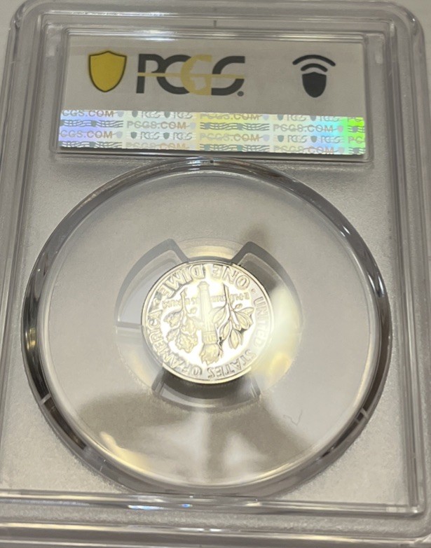 1959 PCGS Roosevelt PR65Cam, Silver & Nice Devices
