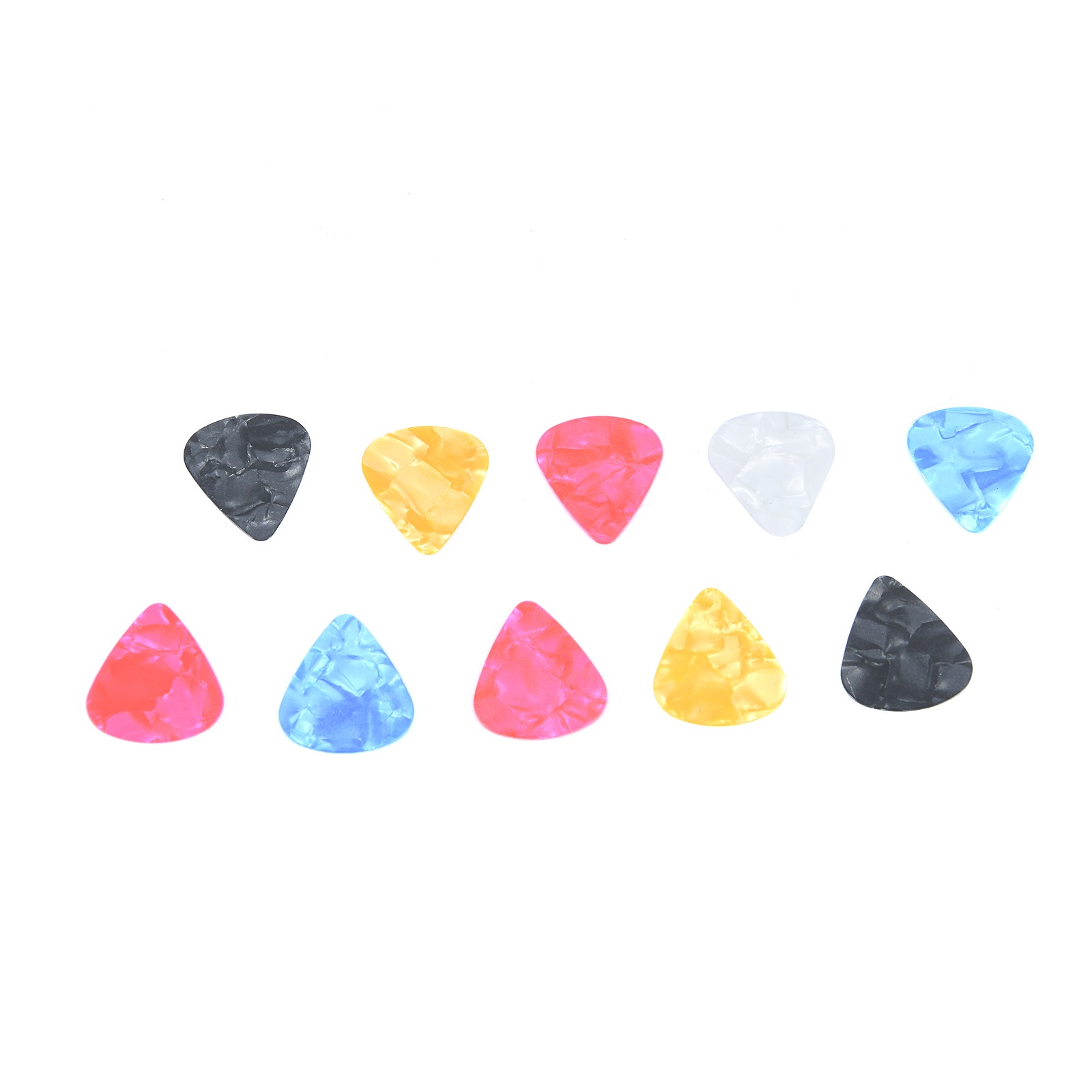 100PCS Acoustic Bulk Guitar Pick Picks Plectrum Celluloid Electric Smooth 0.46mm