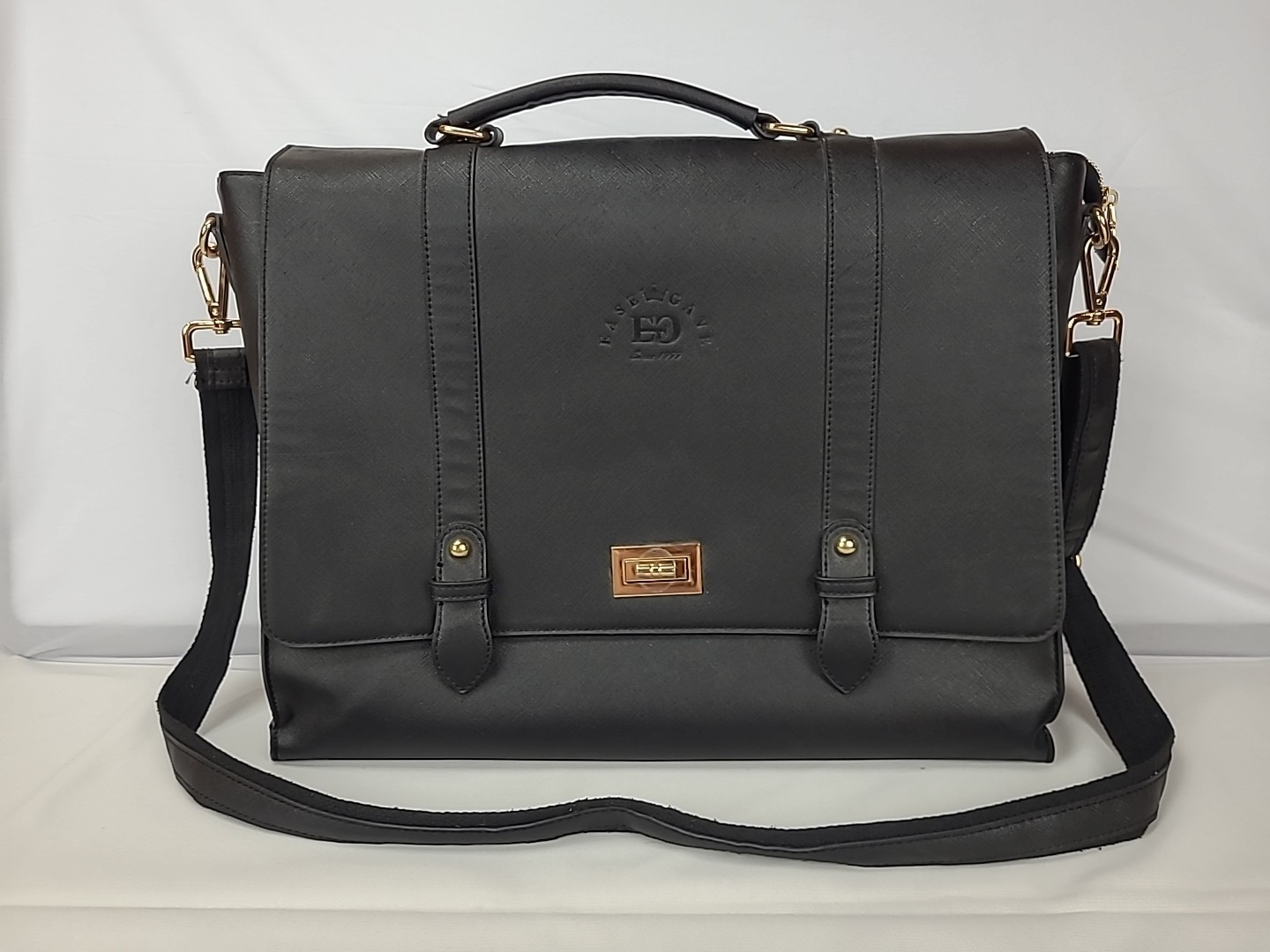 EaseGave Elegant Black Laptop Tote Bag, 15.6 Inch Laptop/Tablet, Great Condition
