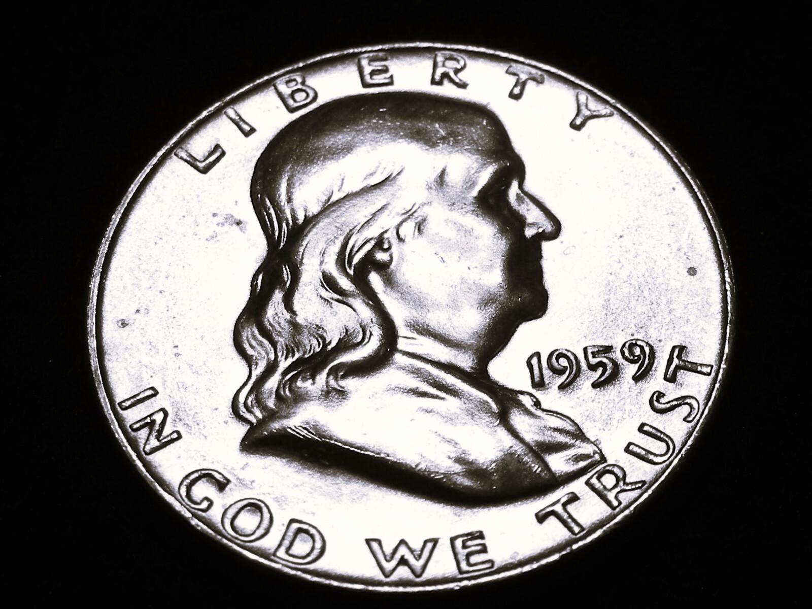 1959-D FRANKLIN HALF DOLLAR * SILVER * BU * CHECK IT OUT