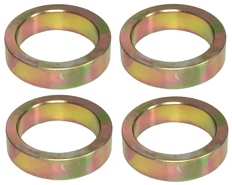 Flat Steel Spacers 3/4" I.D. x .250 Thick - 4 Pack #1224