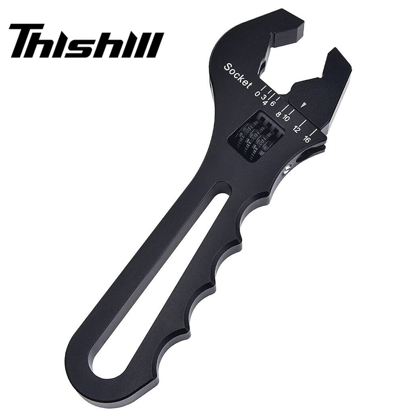 New 3AN-16AN Adjustable Wrench Tool Spanner for Hose End Fitting Thishill