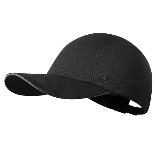 Women's Race Day Running Cap Performance Mesh Hat - 6 5/8-7 1/2 Black