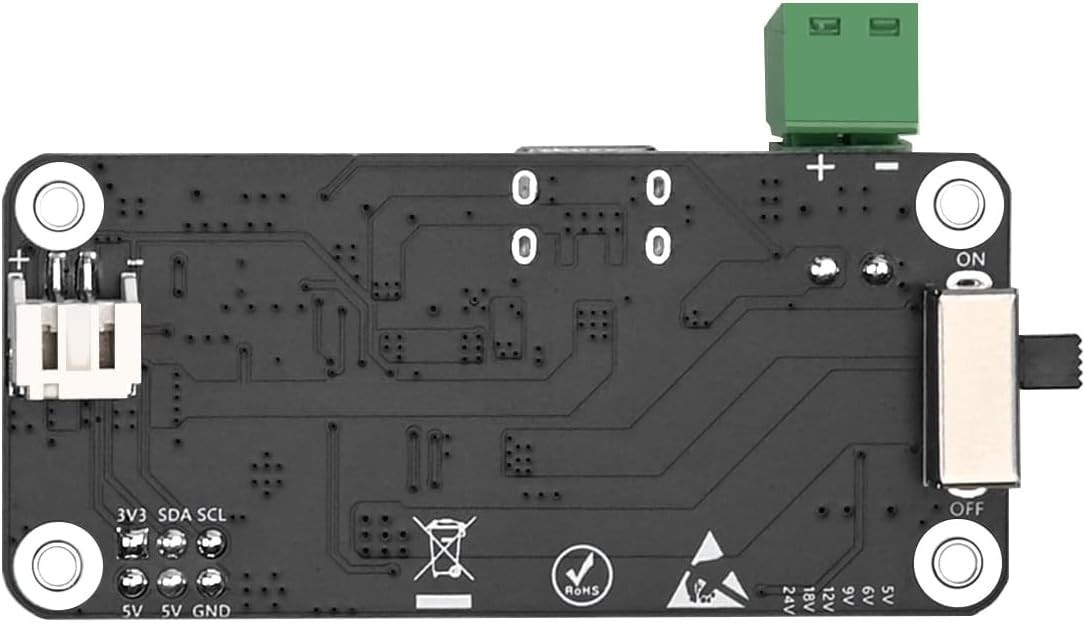 UPS HAT Raspberry Pi Zero,5V Solar Power Supply 5V-24V Input I2C Battery