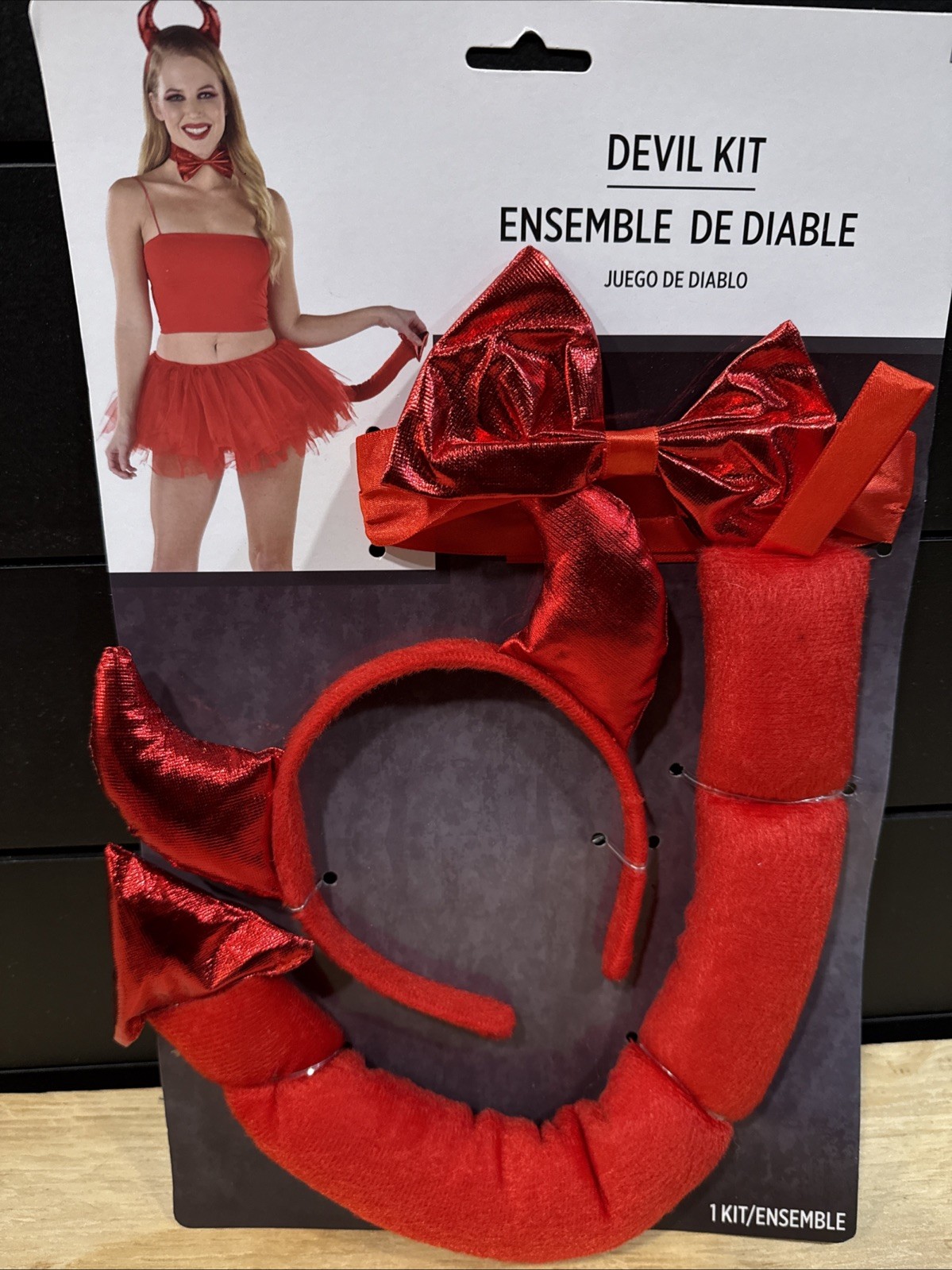 Devil Costume Kit Accessory- new