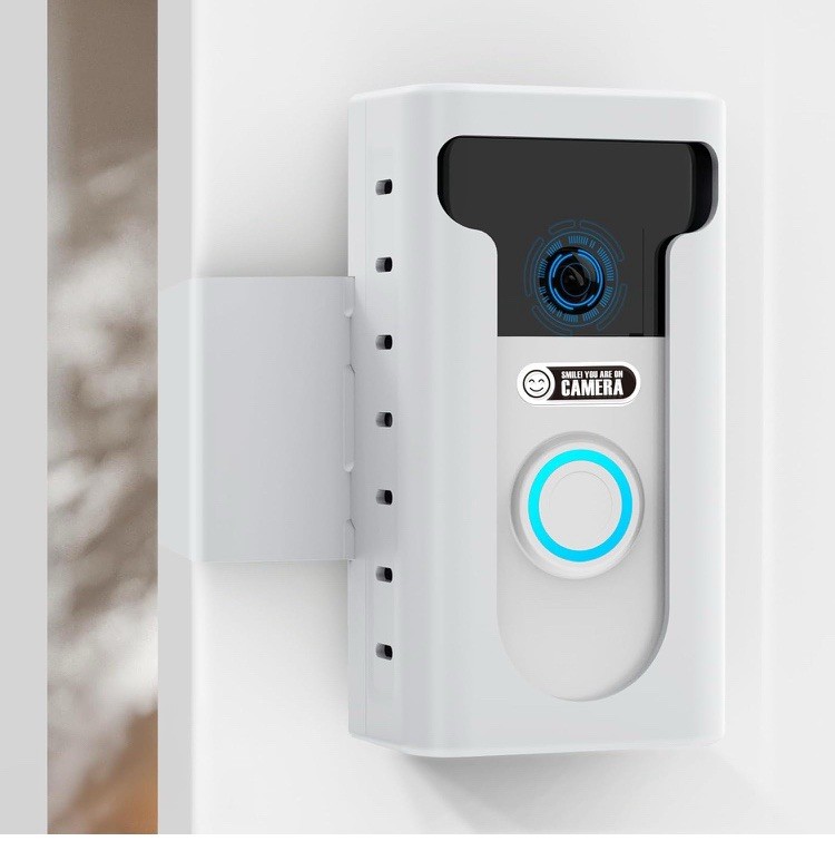KIMILAR 2024 Upgrade Anti-Theft Video Doorbell Mount Color: Gray