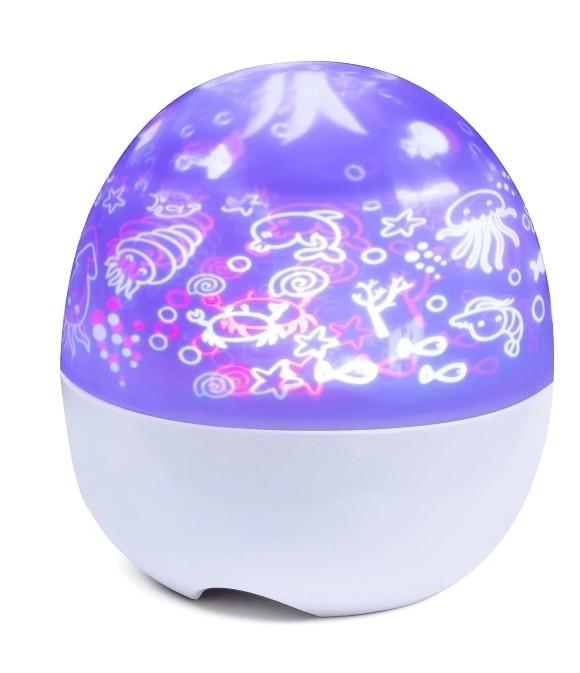 🥥 Lighthaus Multi-Color Rotating Integrated LED Projector🆕️AS SHOWN👇