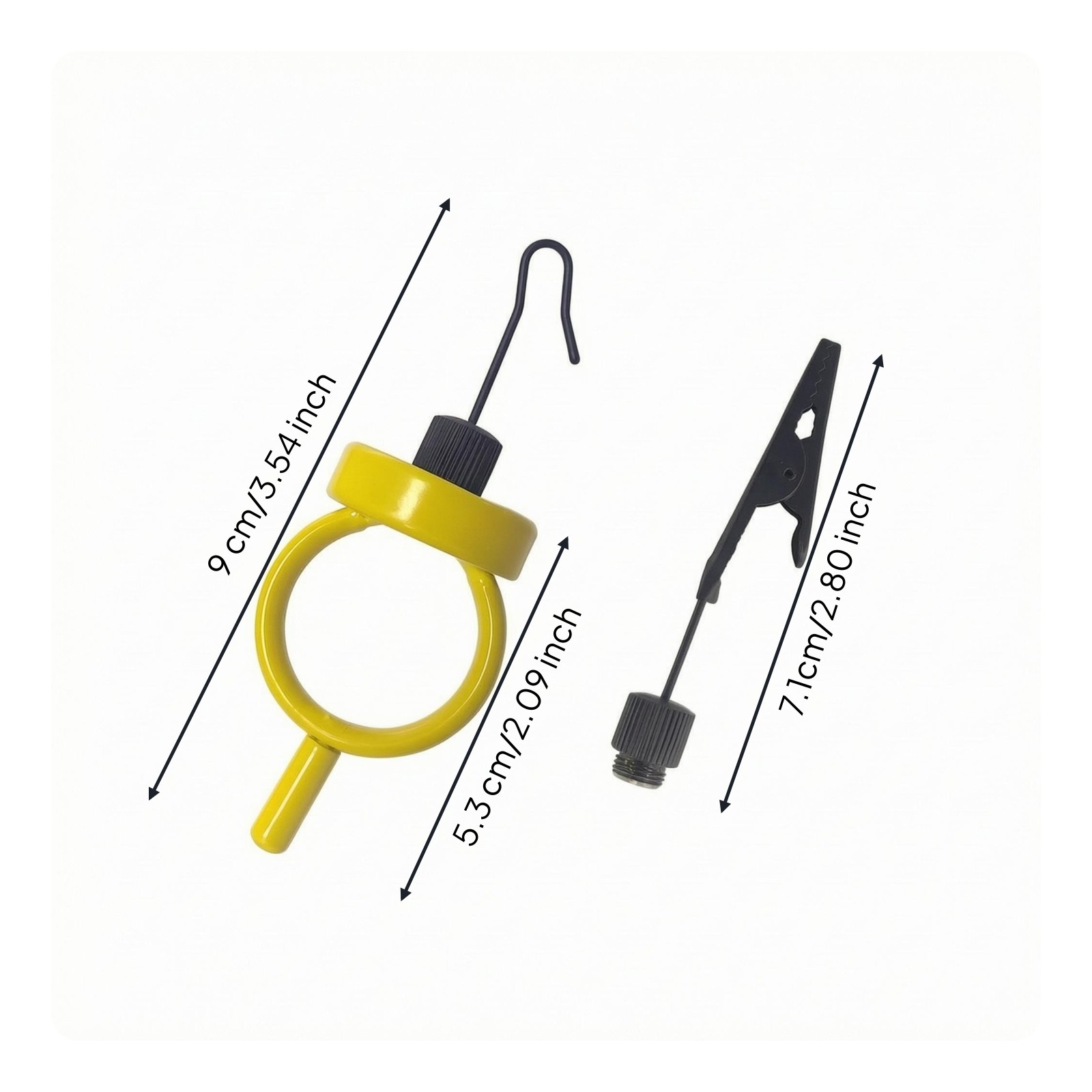 2 Pieces Dubbing Rotator Circular Style Fly Tying Ribbed Grip