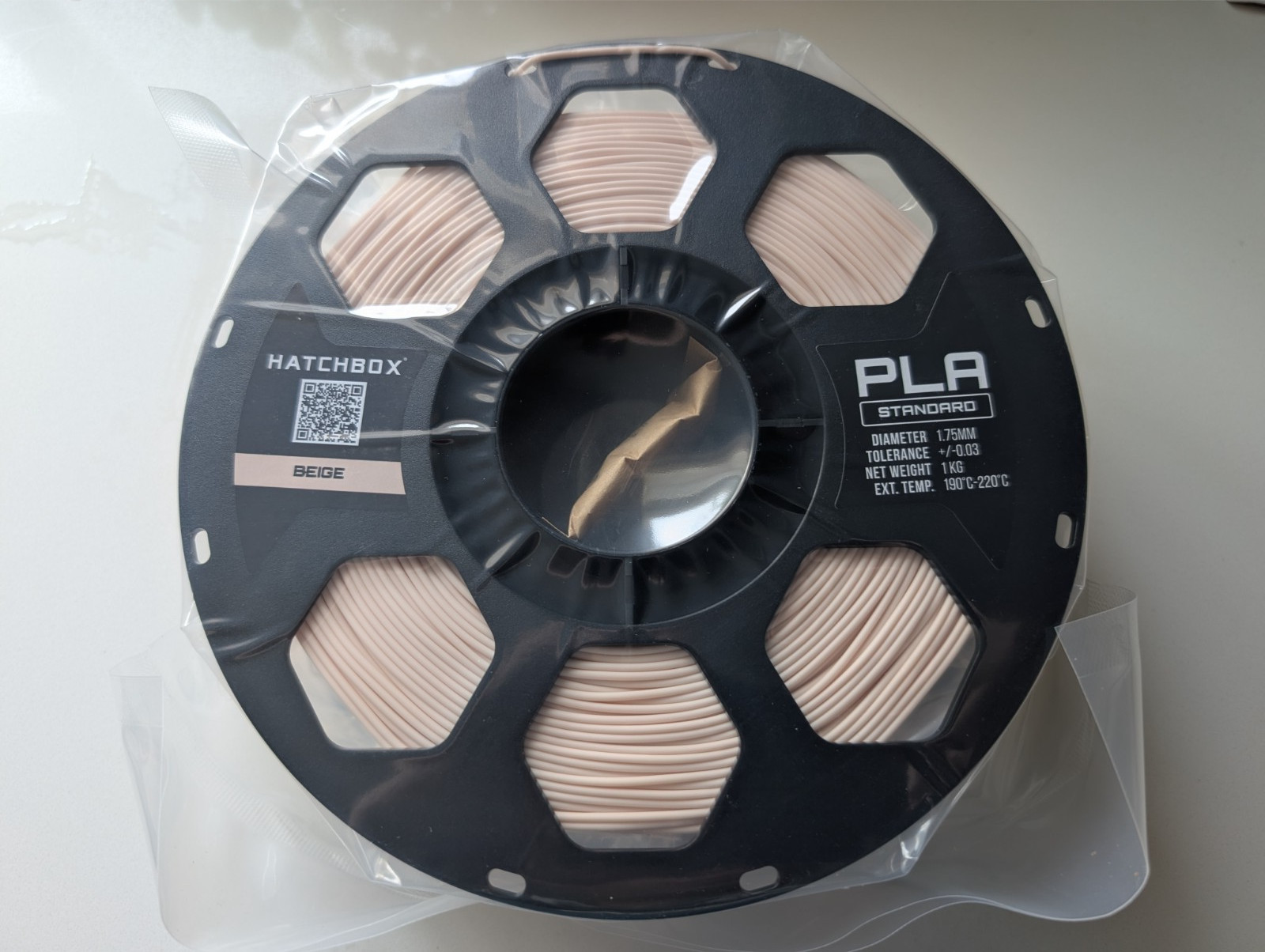 Hatchbox Beige PLA 1.75 1Kg