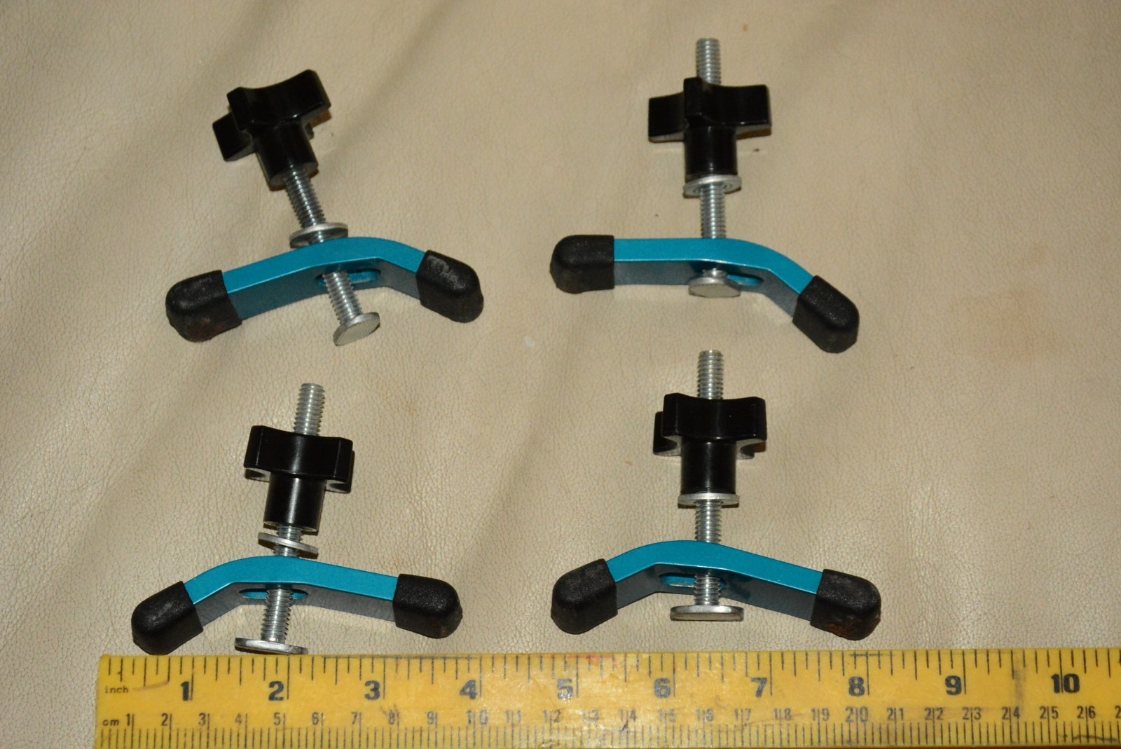 T-Track Hold Down Clamp for Woodworking 4 Pack